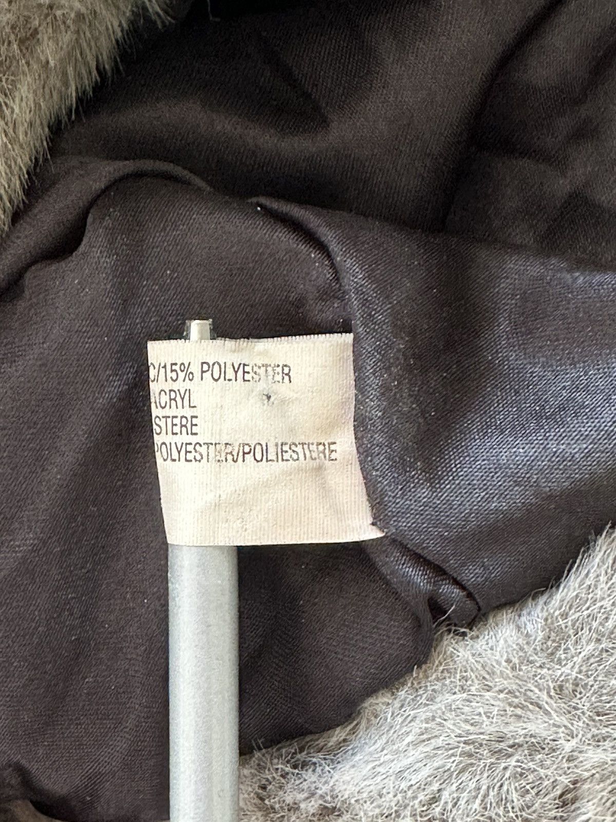 If Six Was Nine × Vintage Vintage Y2k Fuzzy Bucket Hat Mohair Fur Faux If Six Was Nine Size ONE SIZE - 6 Thumbnail