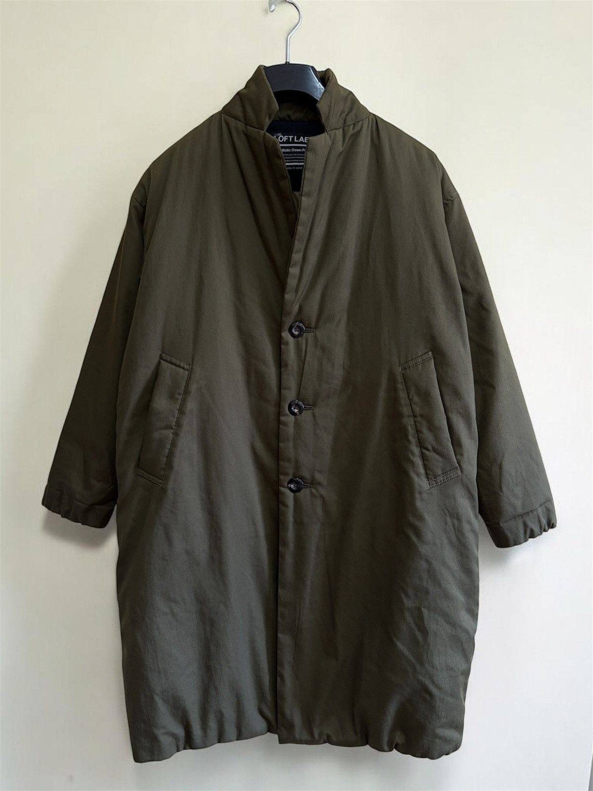 Japanese Brand The Loft Labo Olive Green Down Coat Made in Japan 1/Small Size US S / EU 44-46 / 1 - 1 Thumbnail