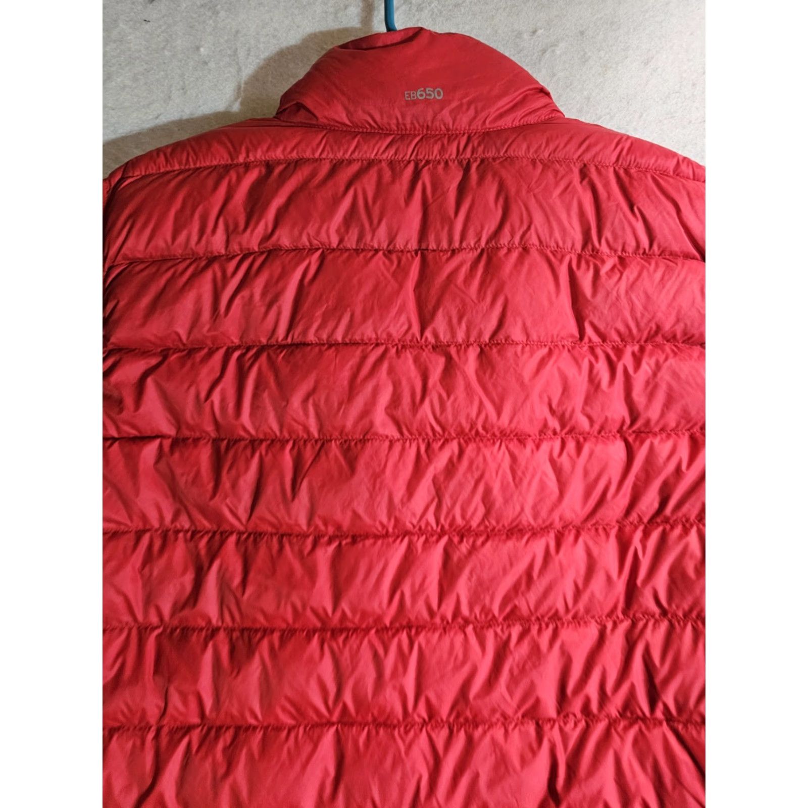 Eddie Bauer Eddie Bauer Signature Puffer Vest Packable Goose Down EB650 Red/Blue Mens Sz Med Size US M / EU 48-50 / 2 - 7 Thumbnail