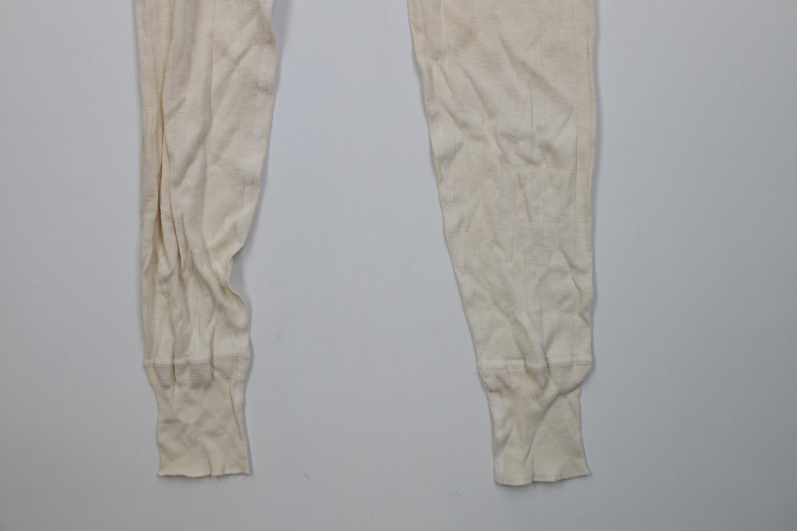 Jockey Vintage 40s Jockey Long Coopers Front Thermal Knit Pants USA Size US 34 / EU 50 - 4 Thumbnail