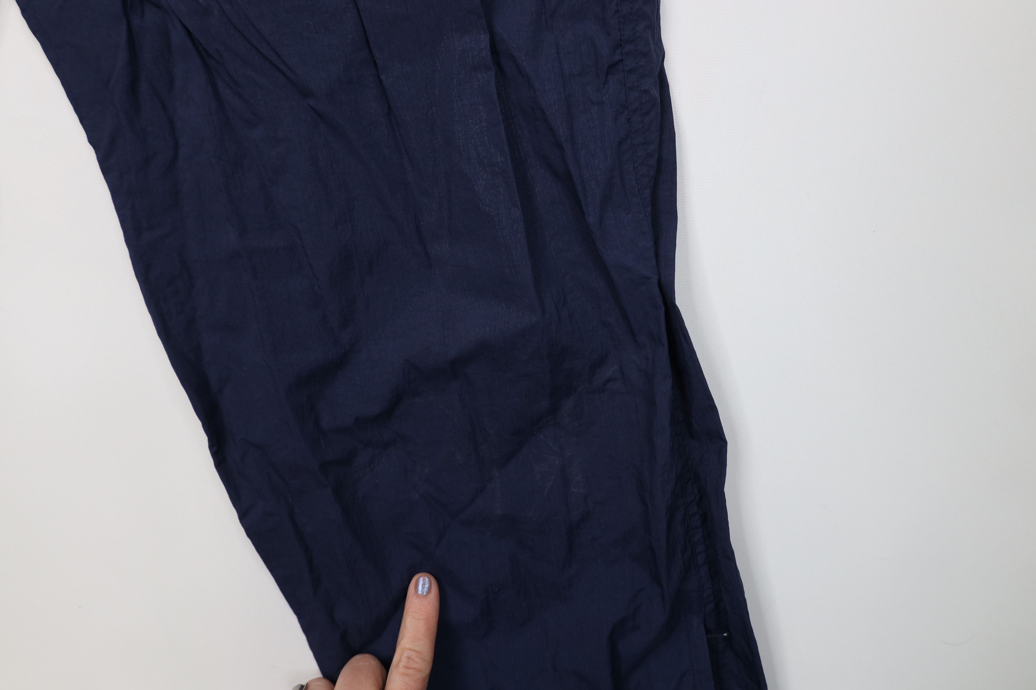 Reebok Vintage 90s Reebok Cuffed Windbreaker Joggers Pants Blue Size US 36 / EU 52 - 6 Thumbnail
