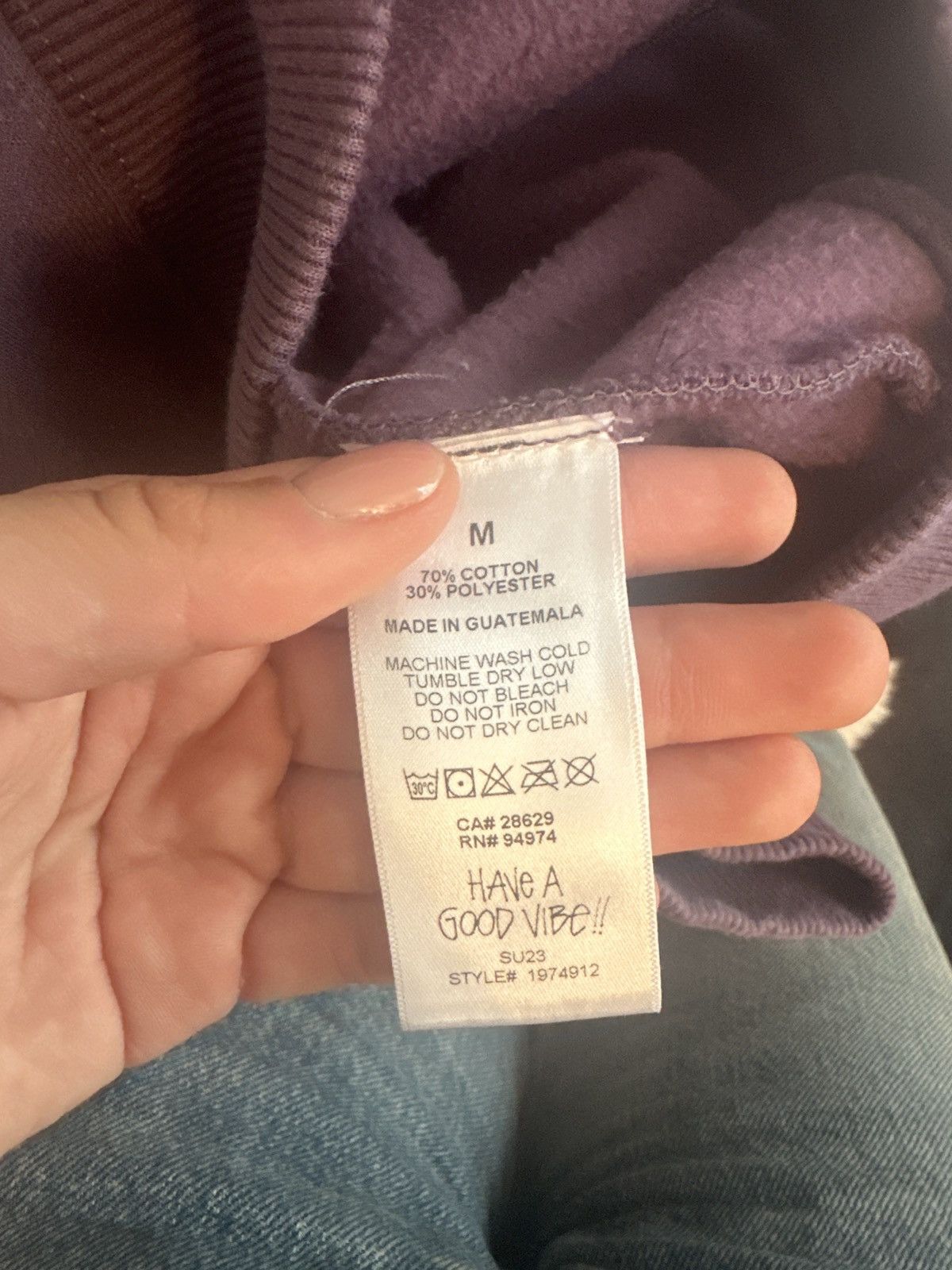 Stussy Stussy dollie grape zip-hoodie Size US M / EU 48-50 / 2 - 4 Thumbnail