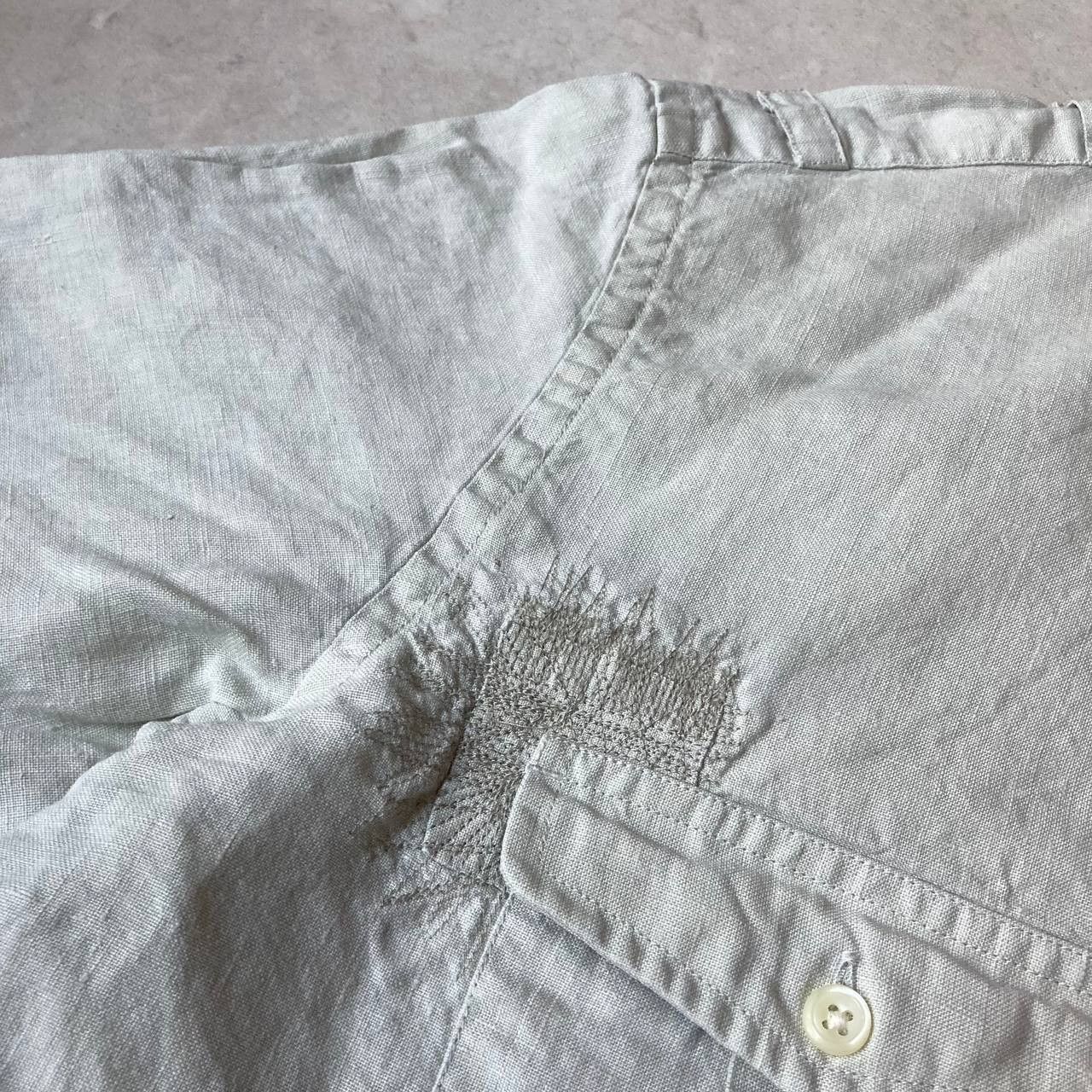 J.Crew J Crew Linen Long Sleeve Button Up Shirt Size US L / EU 52-54 / 3 - 5 Thumbnail