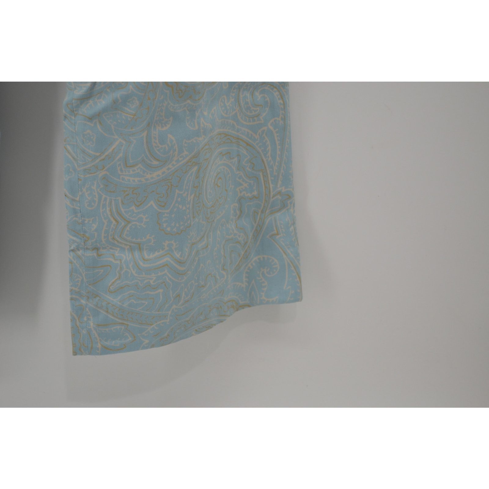 Other Harolds Womens Blue Pants Silk Cotton Spandex Career Size 12 Size 34" / US 12 / IT 48 - 8 Thumbnail