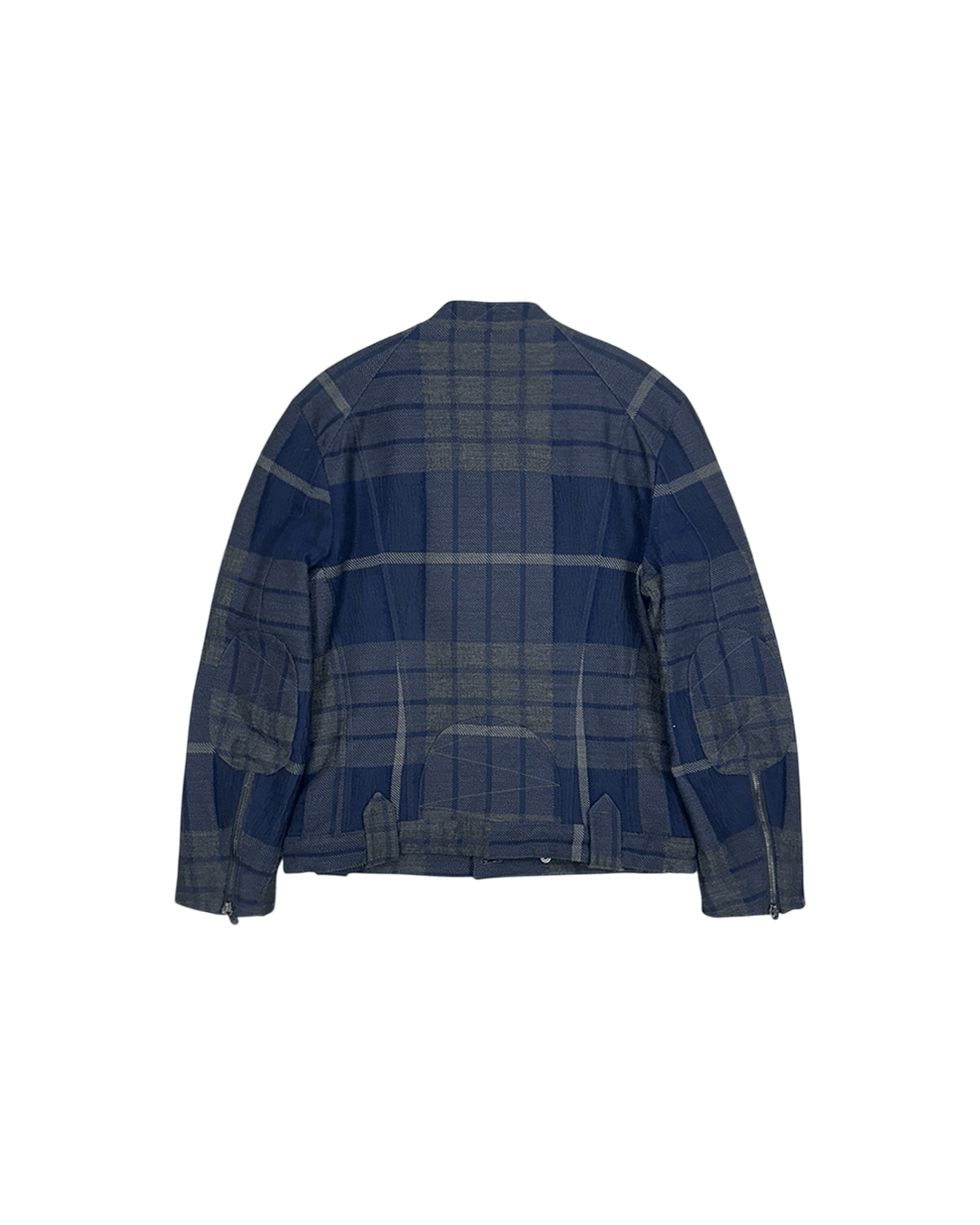 Alexander McQueen Alexander McQueen Wool Check Rider Jacket Size US M / EU 48-50 / 2 - 5 Thumbnail