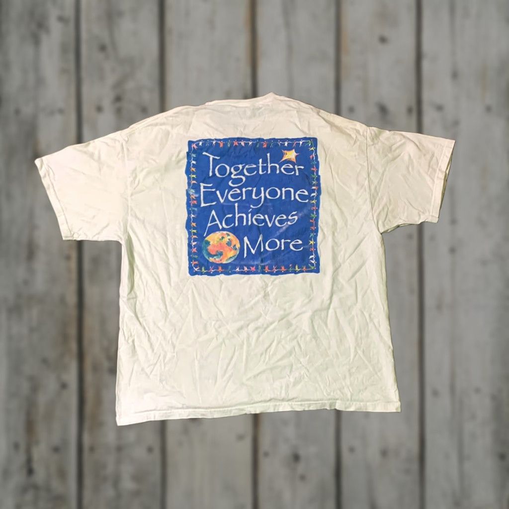 Hanes VINTAGE 90s Hanes Double Sided Nextel Engineering Team T Shirt Adult XL White Mens Size US XL / EU 56 / 4 - 1 Thumbnail