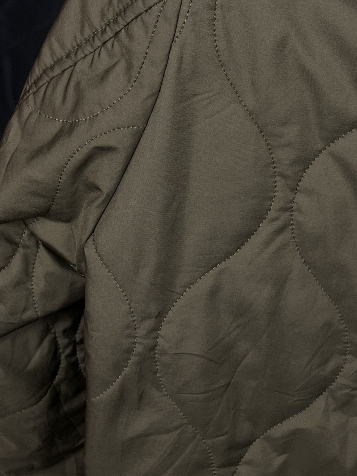 Aspesi Aspesi Men’s Nylon Quilted Jacket Olive Thermore Insulated Size US S / EU 44-46 / 1 - 9 Thumbnail