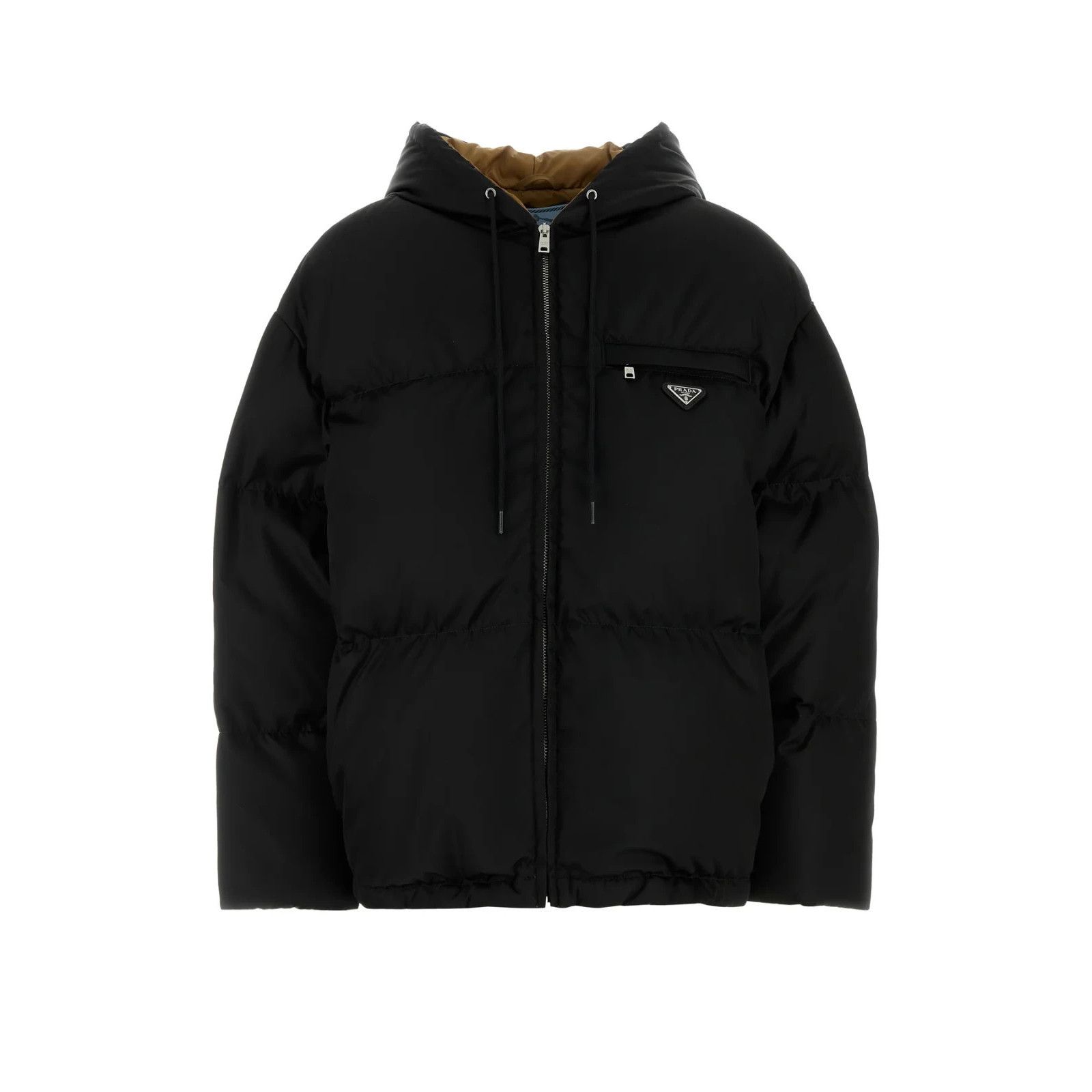 Prada PRADA Black Re-Nylon Down Jacket New And Authentic (Women's Size XXL / US 16-18 / IT 52-54 - 1 Thumbnail