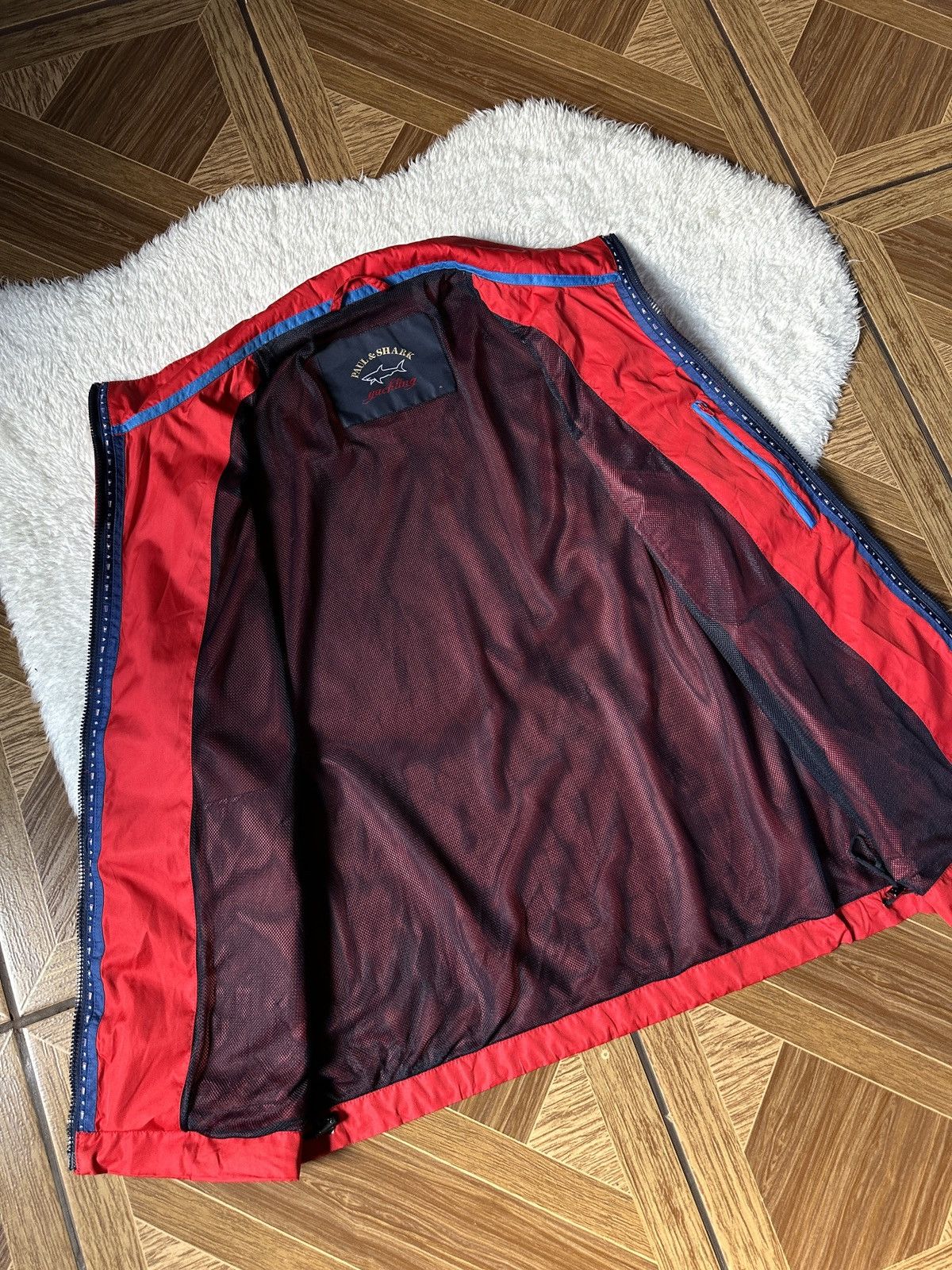 Paul & Shark Paul & Shark Red Quilted Vest XL- L Jacket Yachting Italy Size US XL / EU 56 / 4 - 8 Thumbnail