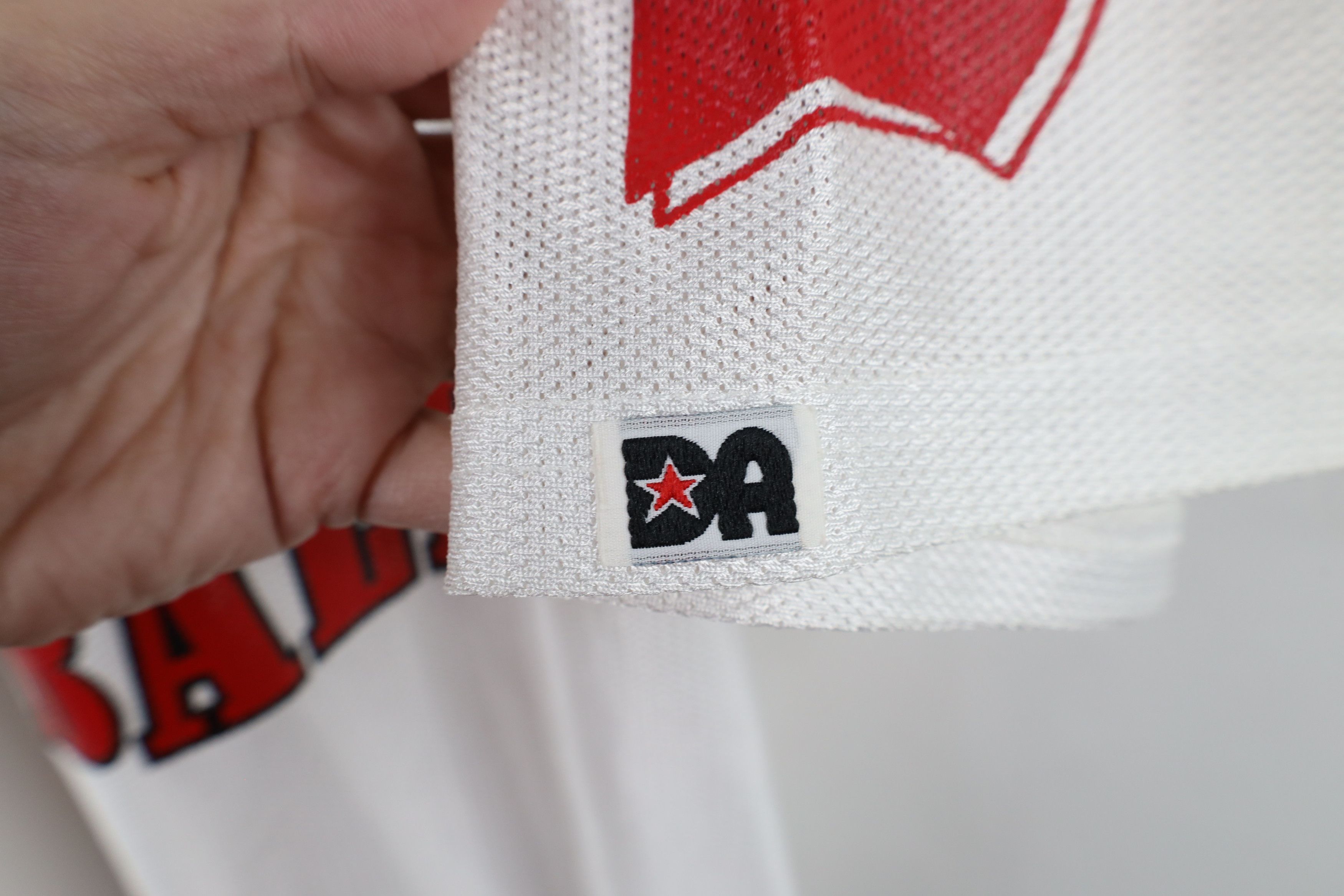 Vintage Vintage 90s Bedford Football Mesh Football Jersey White USA Size US XL / EU 56 / 4 - 4 Thumbnail