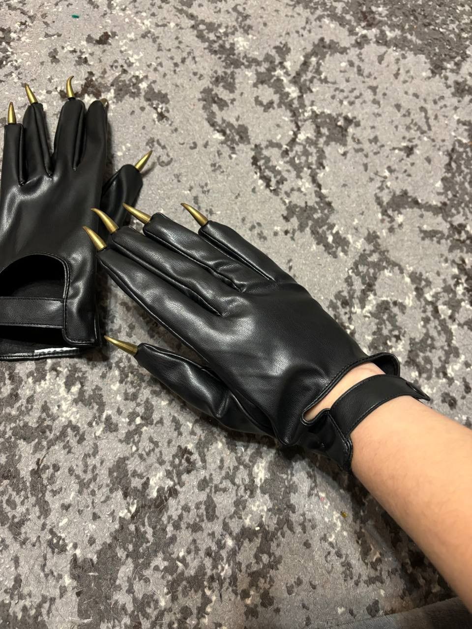 Japanese Brand × Vintage Y2k custome Glove dragon claws opium leather style claws Size ONE SIZE - 3 Thumbnail
