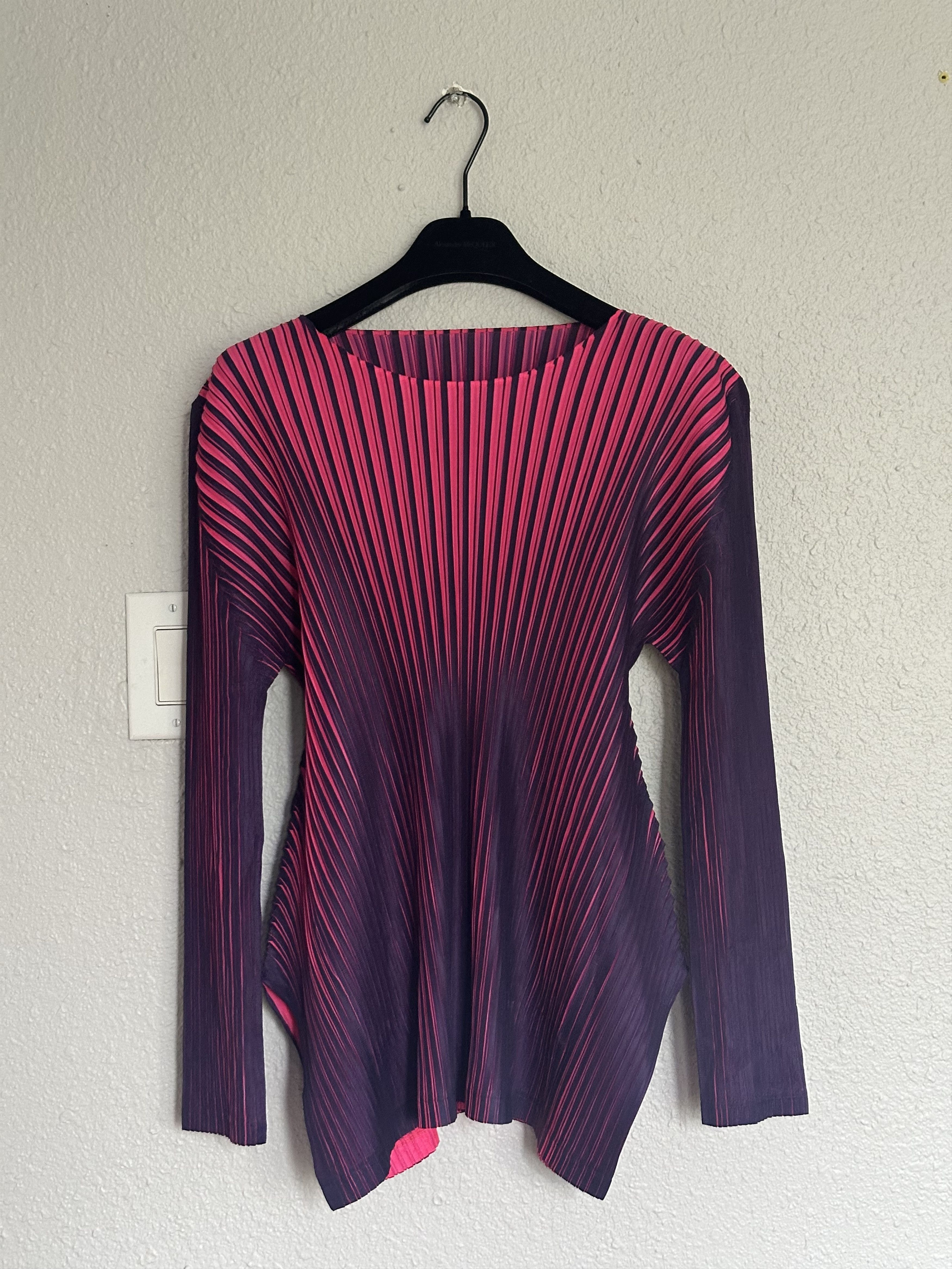 Pleats Please Issey Miyake Pleated Shirt Size US M / EU 48-50 / 2 - 1 Thumbnail