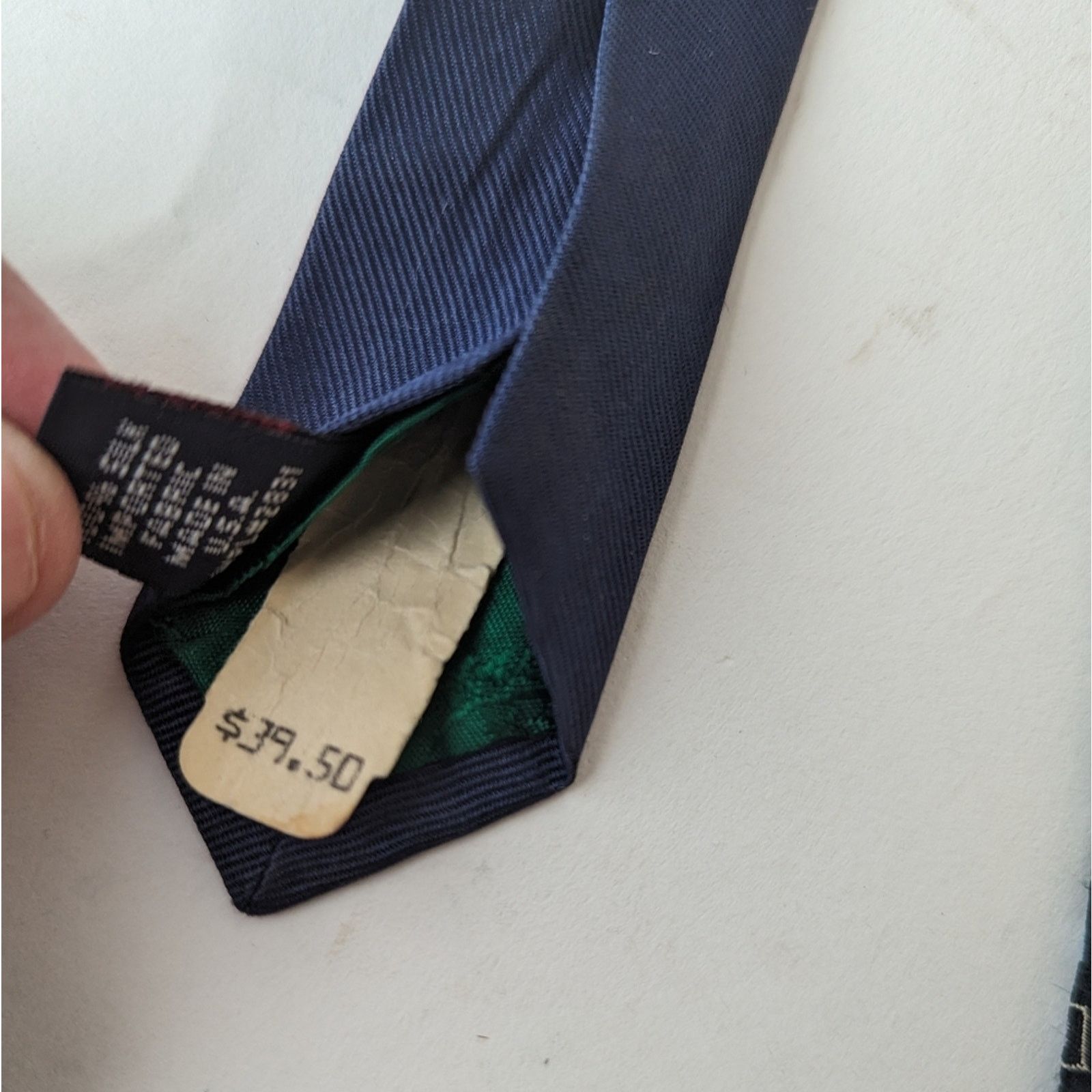 Tommy Hilfiger Vintage Tommy Hilfiger Silk Tie Size ONE SIZE - 2 Thumbnail