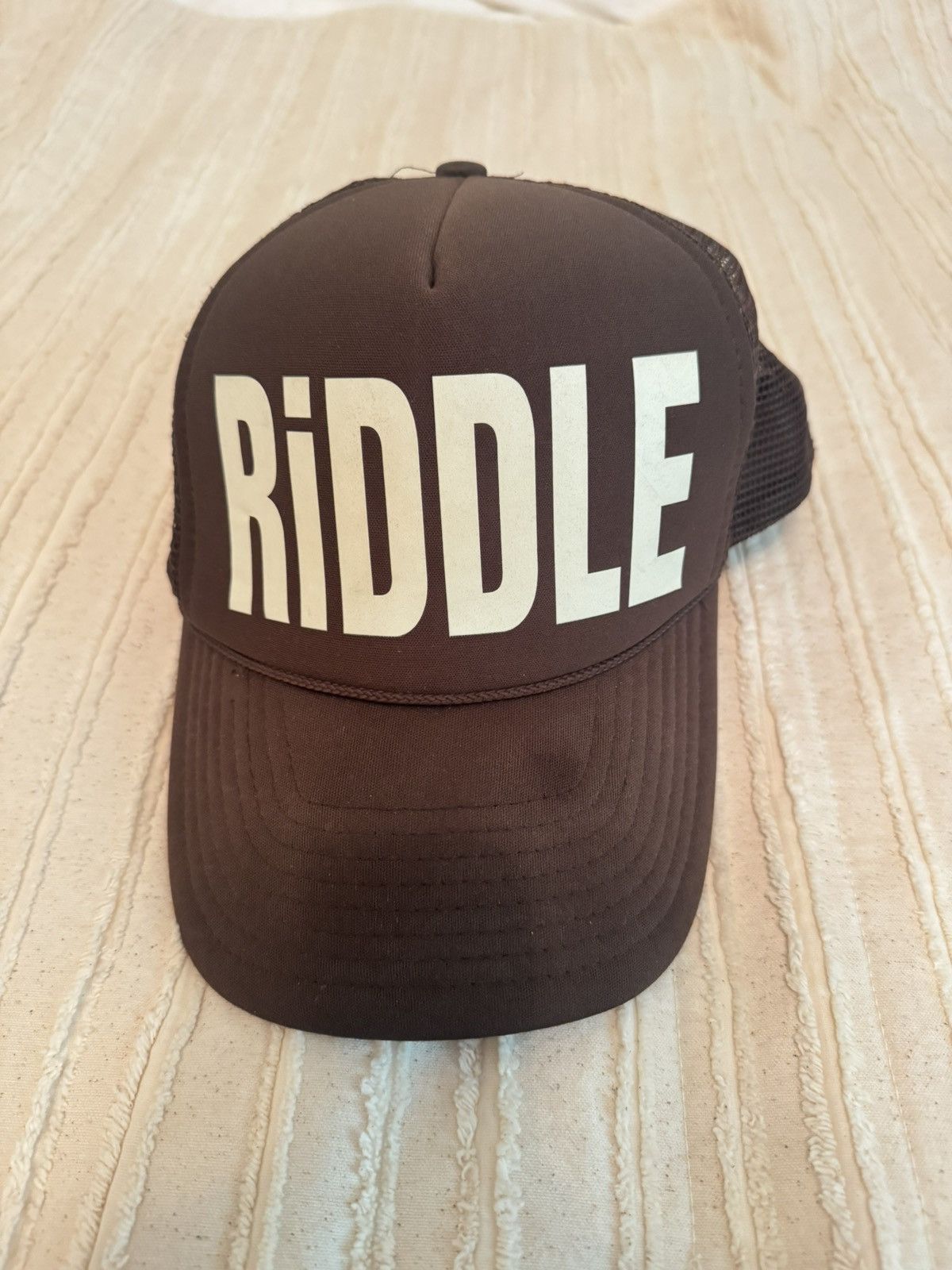 帽子 ANTONY RiDDLE cap Antony Riddle Anthony Riddle Trucker Hat | Grailed