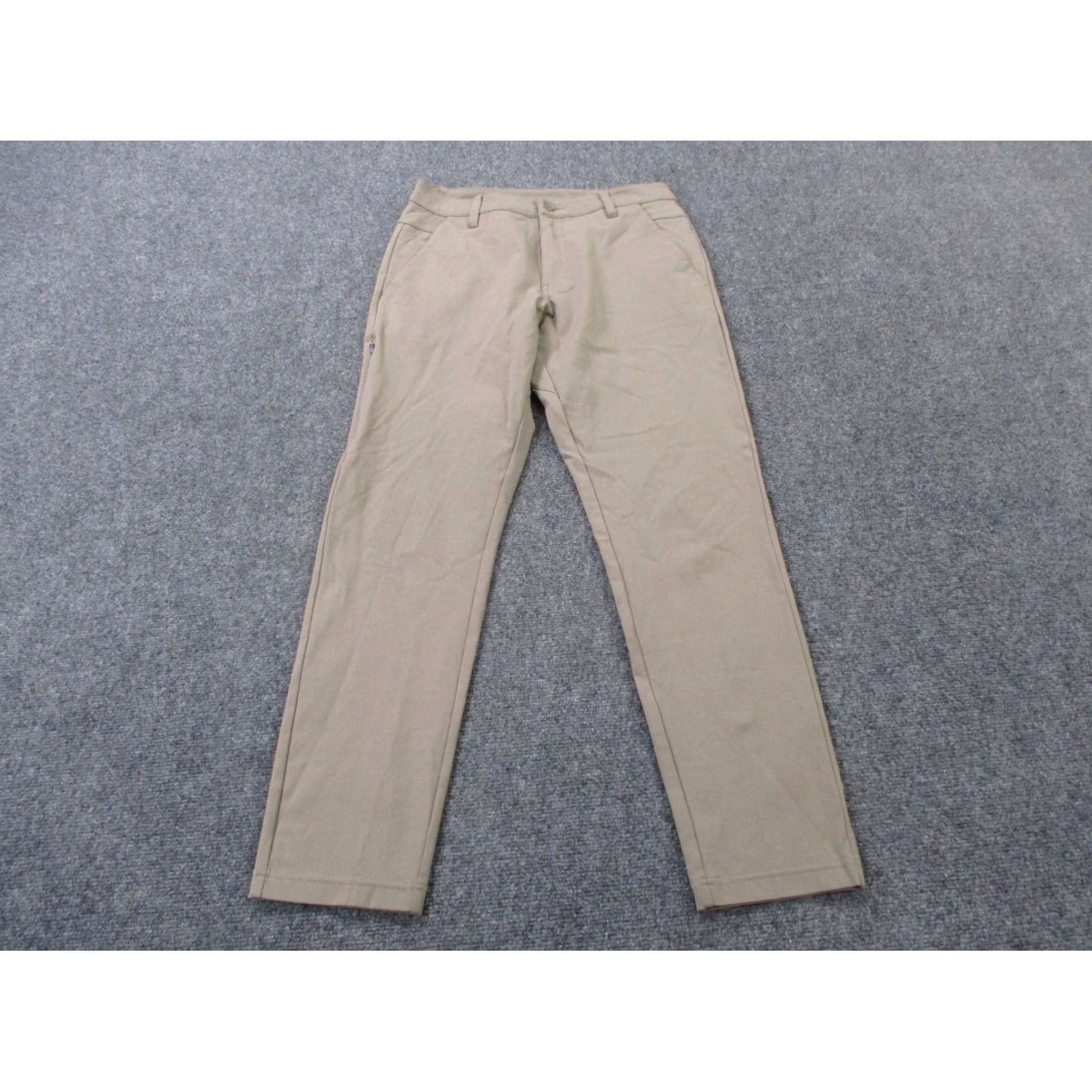 Vintage BYLT Pants Mens 31 Beige Chino Everyday Pant 2.0 Slim Straight Stretch Taupe Size US 31 - 2 Thumbnail