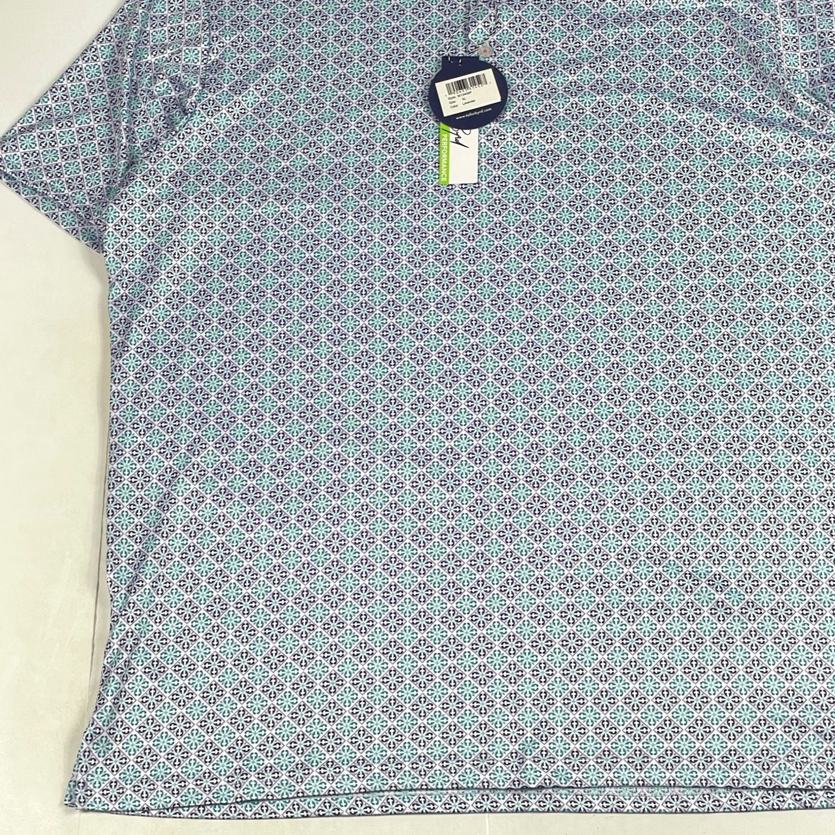 Tailorbyrd TaylorByrd Purple Polo Shirt XL Men's Short Sleeve Golf Activewear Size US XL / EU 56 / 4 - 5 Thumbnail