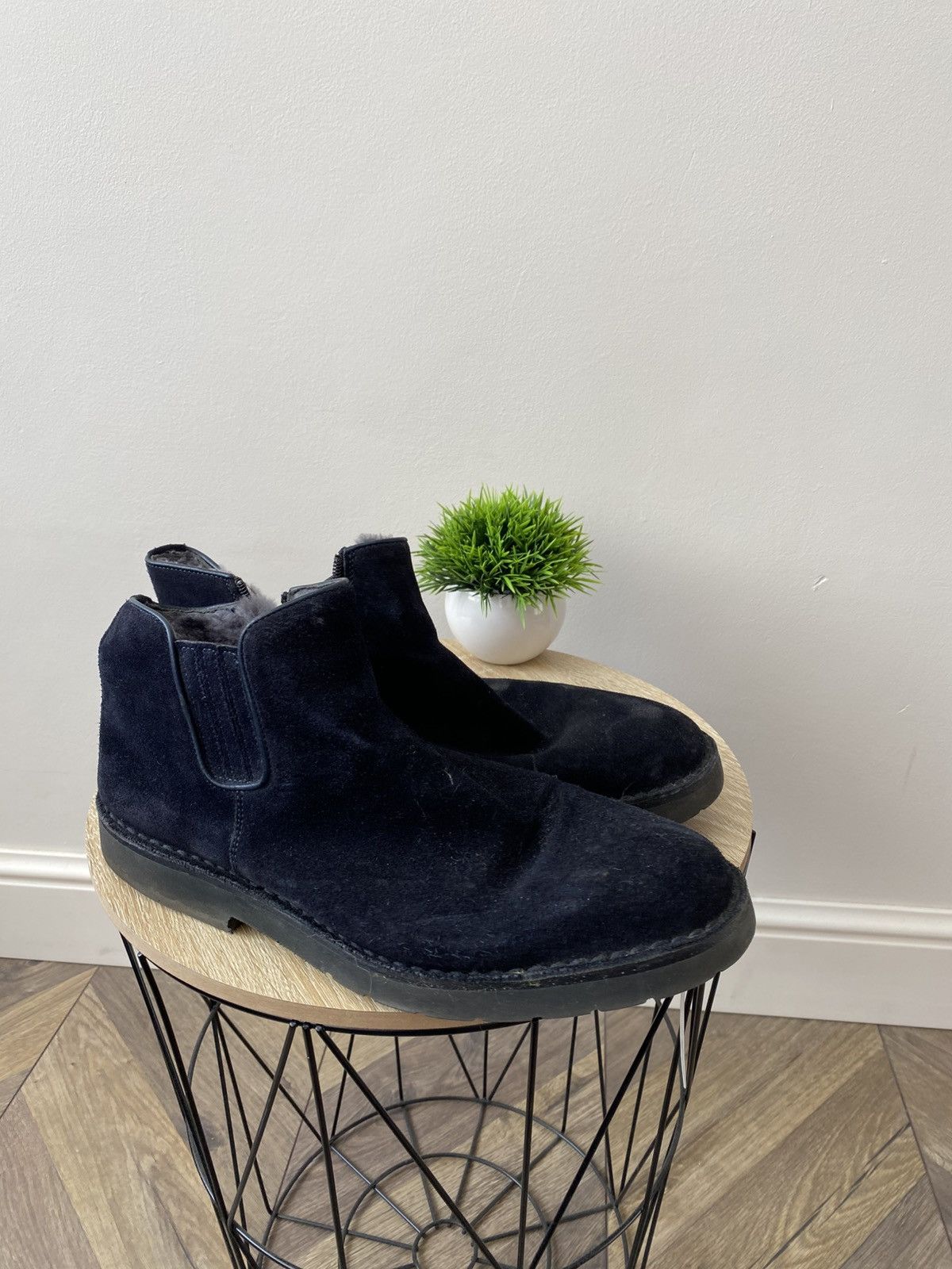 Baldinini Vintage BALDININI SUEDE WINTER COMFORT FLATS BOOTIES Size US 10 / EU 43 - 4 Thumbnail
