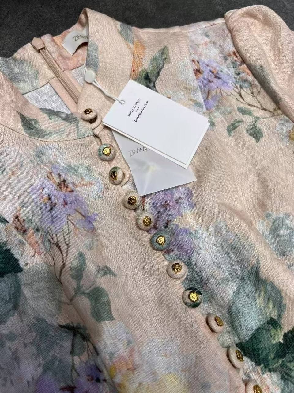 Zimmermann Illuminate Peplum Mini Dress Size M / US 6-8 / IT 42-44 - 5 Thumbnail