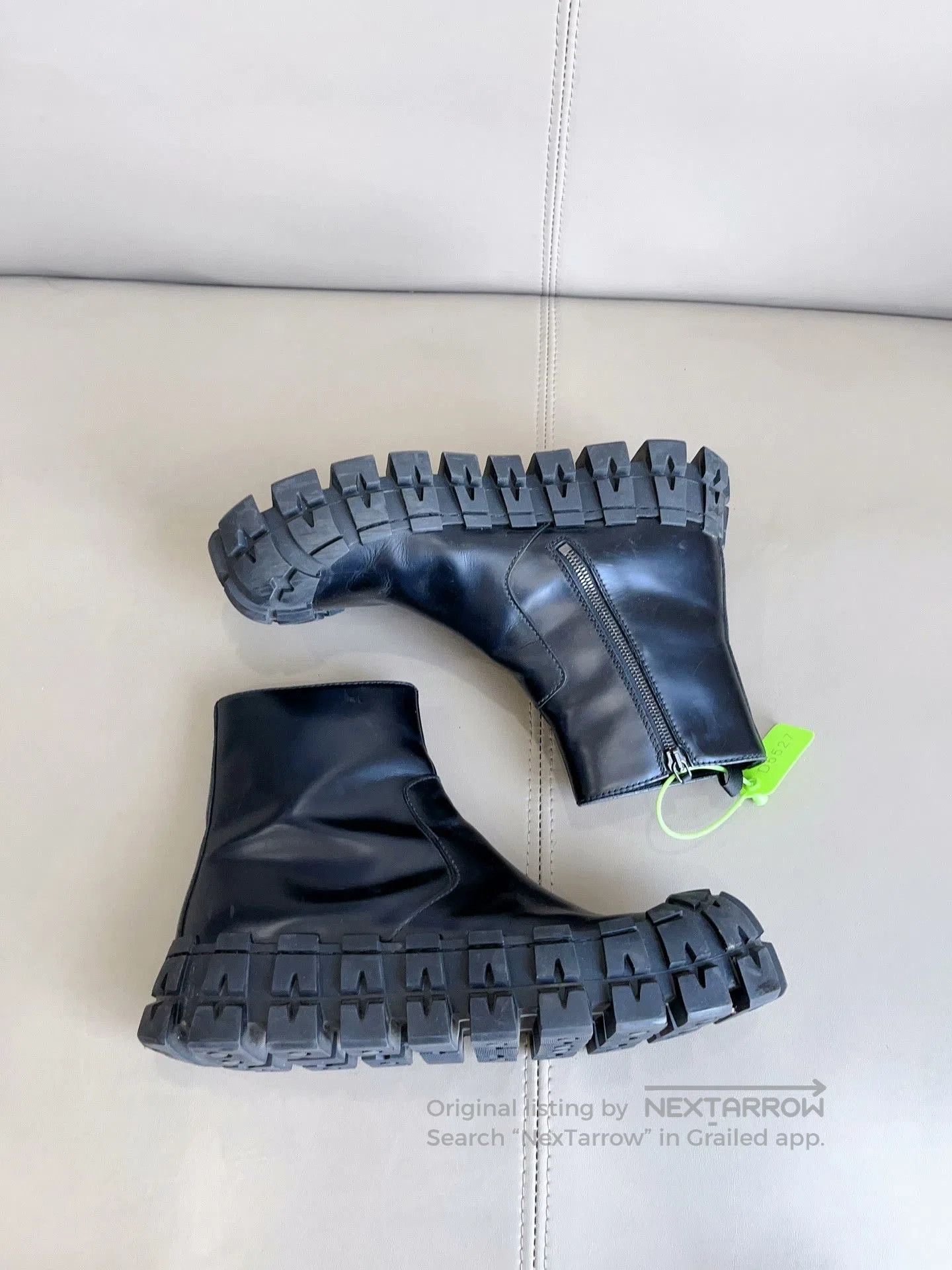Prada Prada High-Top Tire Derby Shoes 41. Size US 8 / EU 41 - 4 Thumbnail