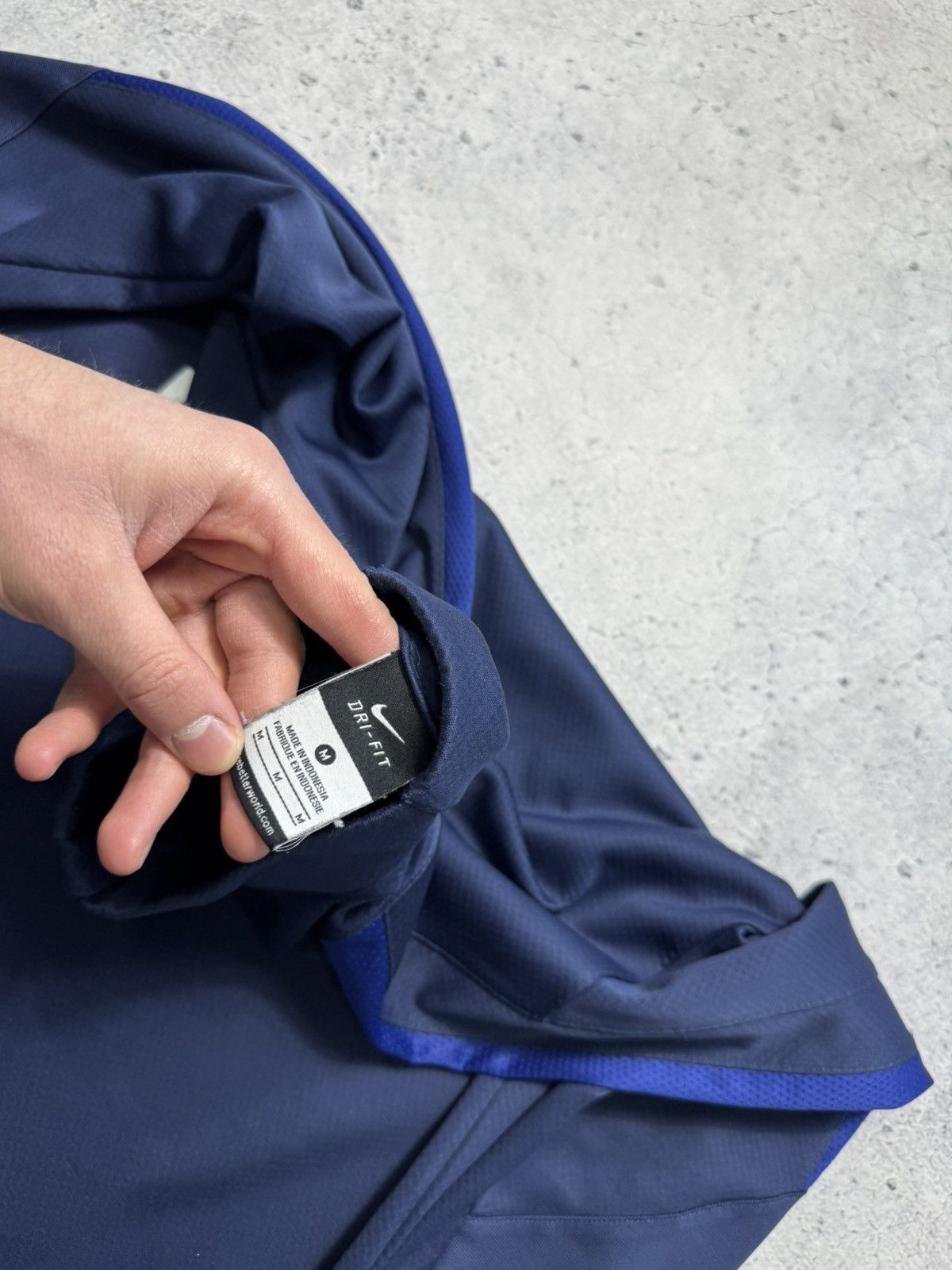 Nike × Vintage Nike Dri-Fit England Team Training Jacket 1/4 Zip Track Top Size US M / EU 48-50 / 2 - 6 Thumbnail
