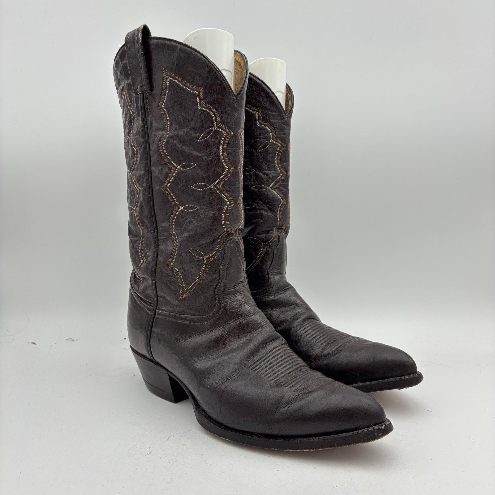 Tony Lama Tony Lama Cowboy Boots Men's 10 EE Wide 2963 Western Size US 10 / EU 43 - 1 Thumbnail