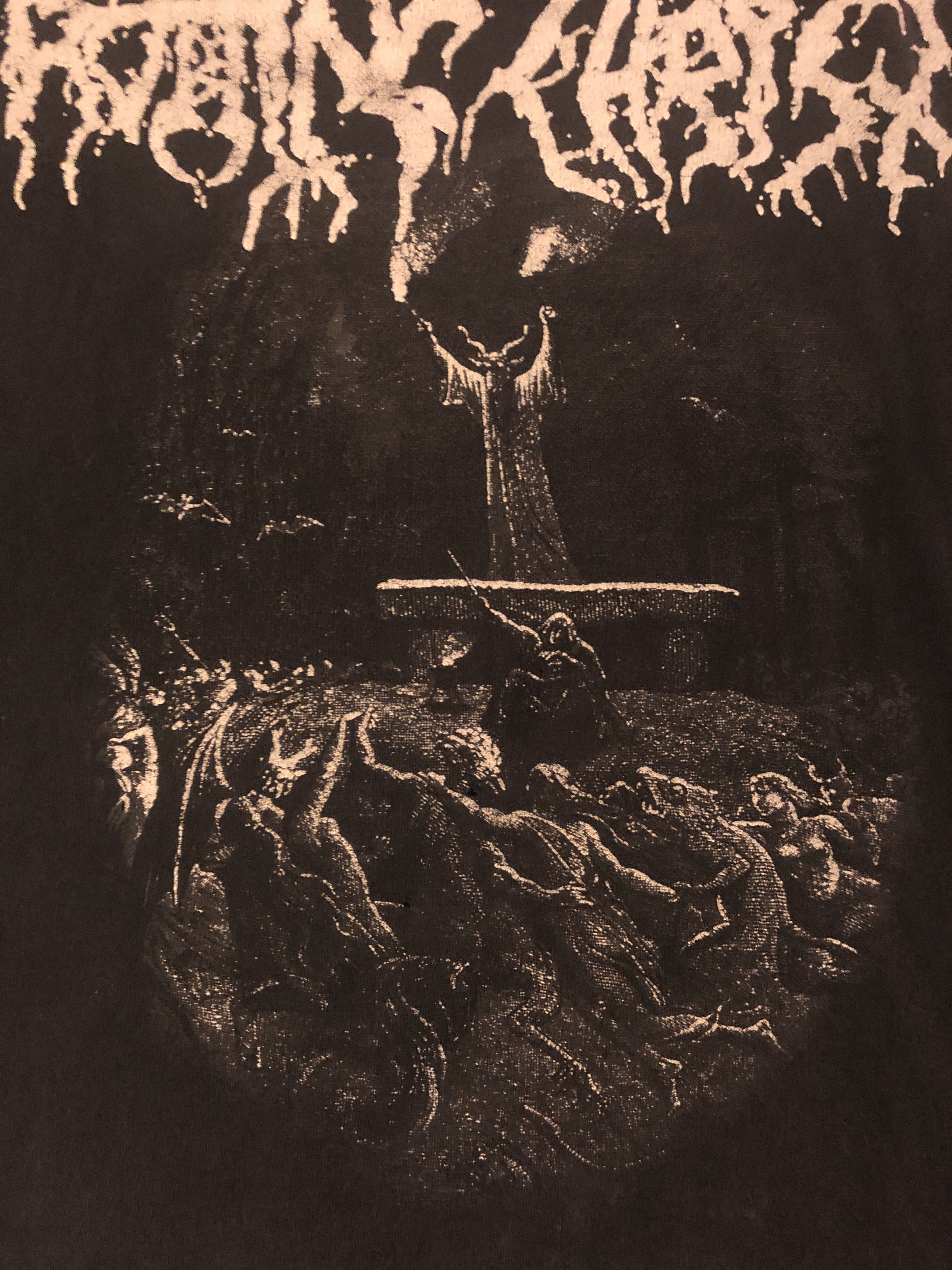 Other Rotting Christ Cutoff Shirt XL Shadows Follow Size US XL / EU 56 / 4 - 7 Thumbnail