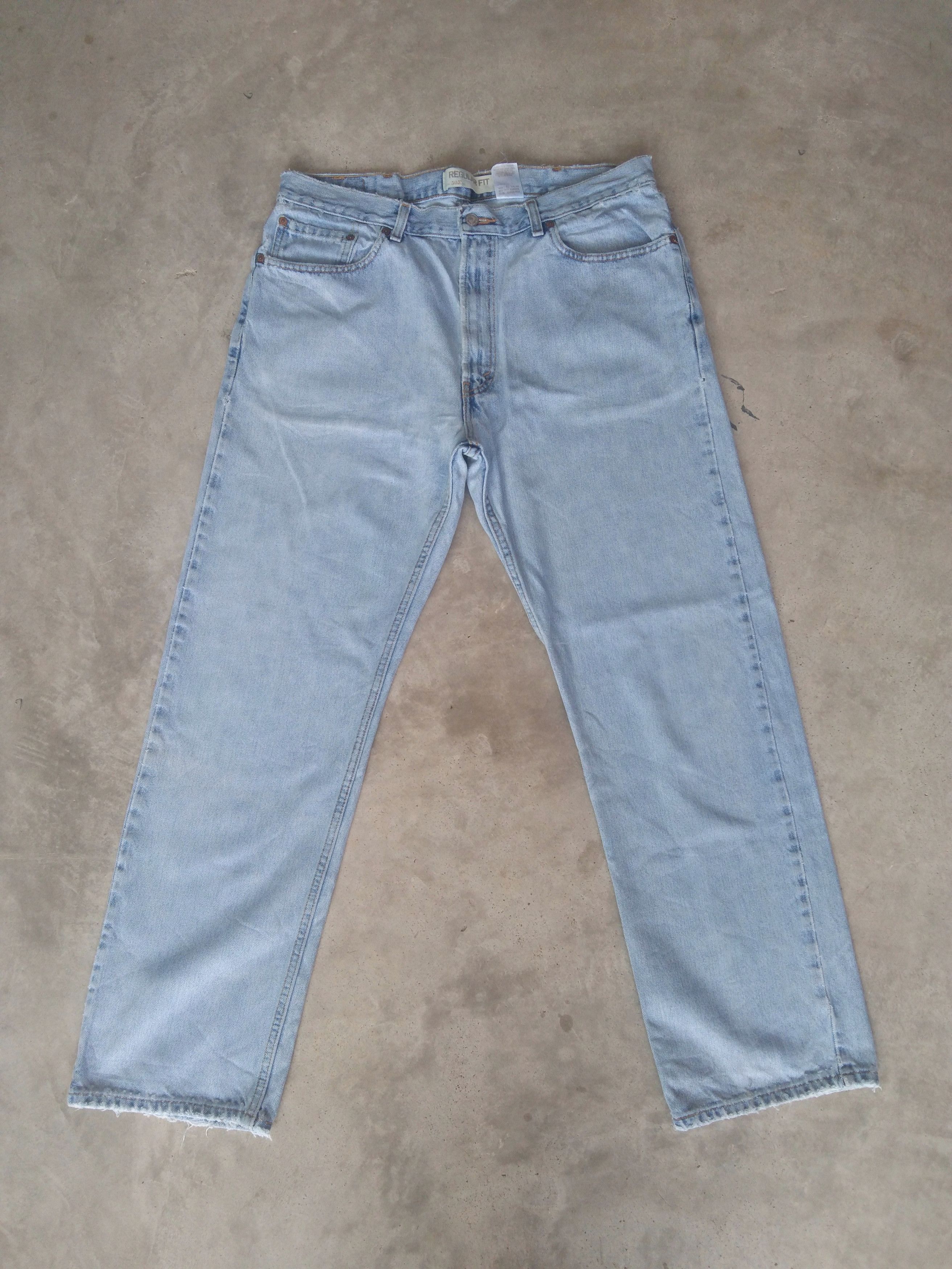 Levi's Vintage Levi's Jeans 505 Regular Fit 38x32 Size US 38 / EU 54 - 1 Thumbnail