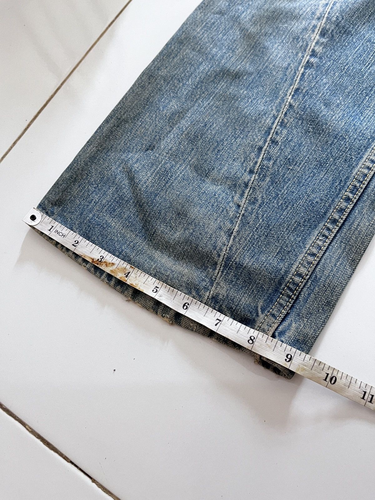 FCUK × French Connection DISTRESSED FCUK GUNS JEANS Size US 34 / EU 50 - 18 Thumbnail