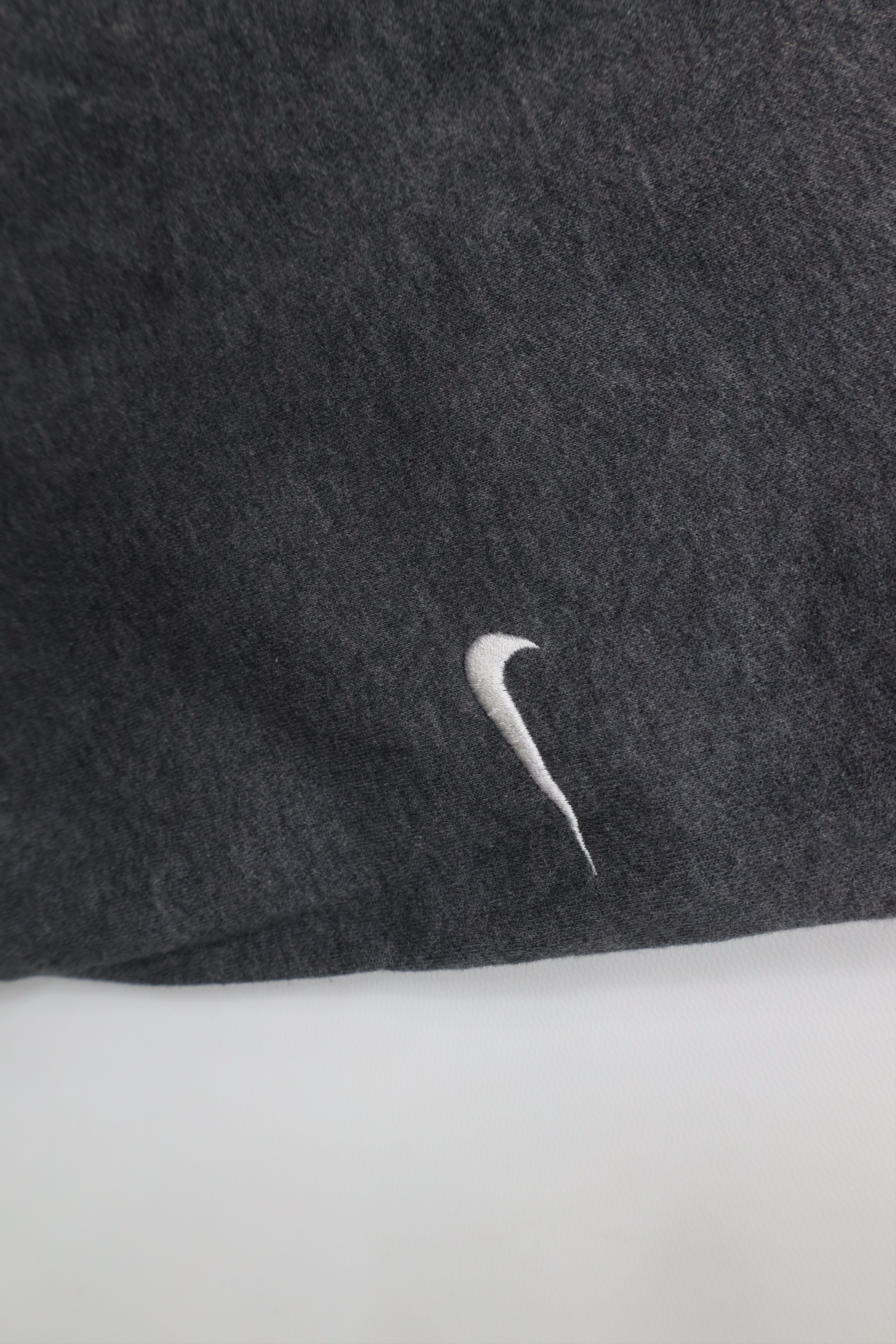 Nike Vintage Y2K Nike Scott Mini Swoosh Wide Leg Sweatpants Gray Size US 38 / EU 54 - 5 Thumbnail