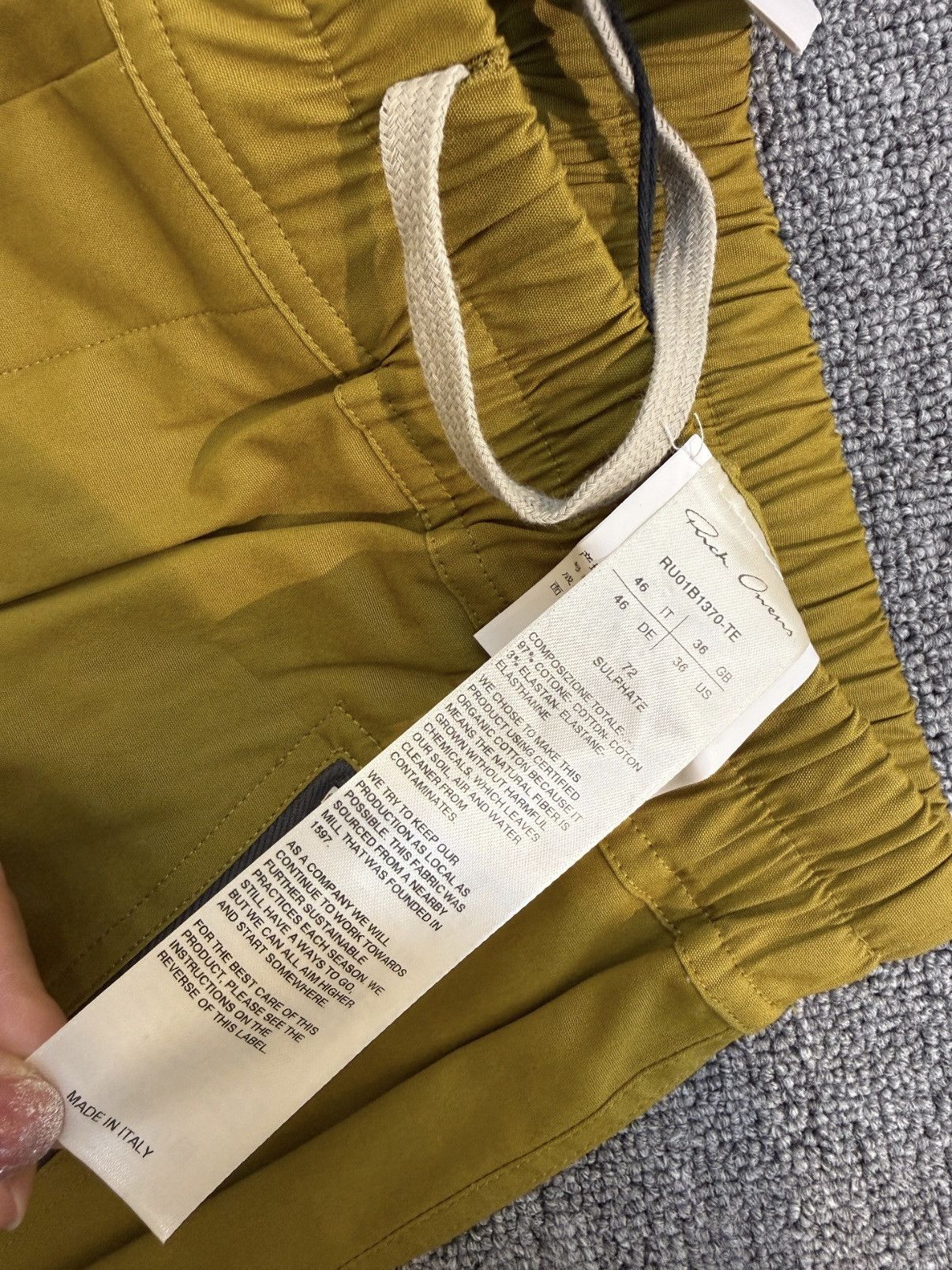 Rick Owens Rick owens tecuatl TRACK PANTS Size US 30 / EU 46 - 4 Thumbnail