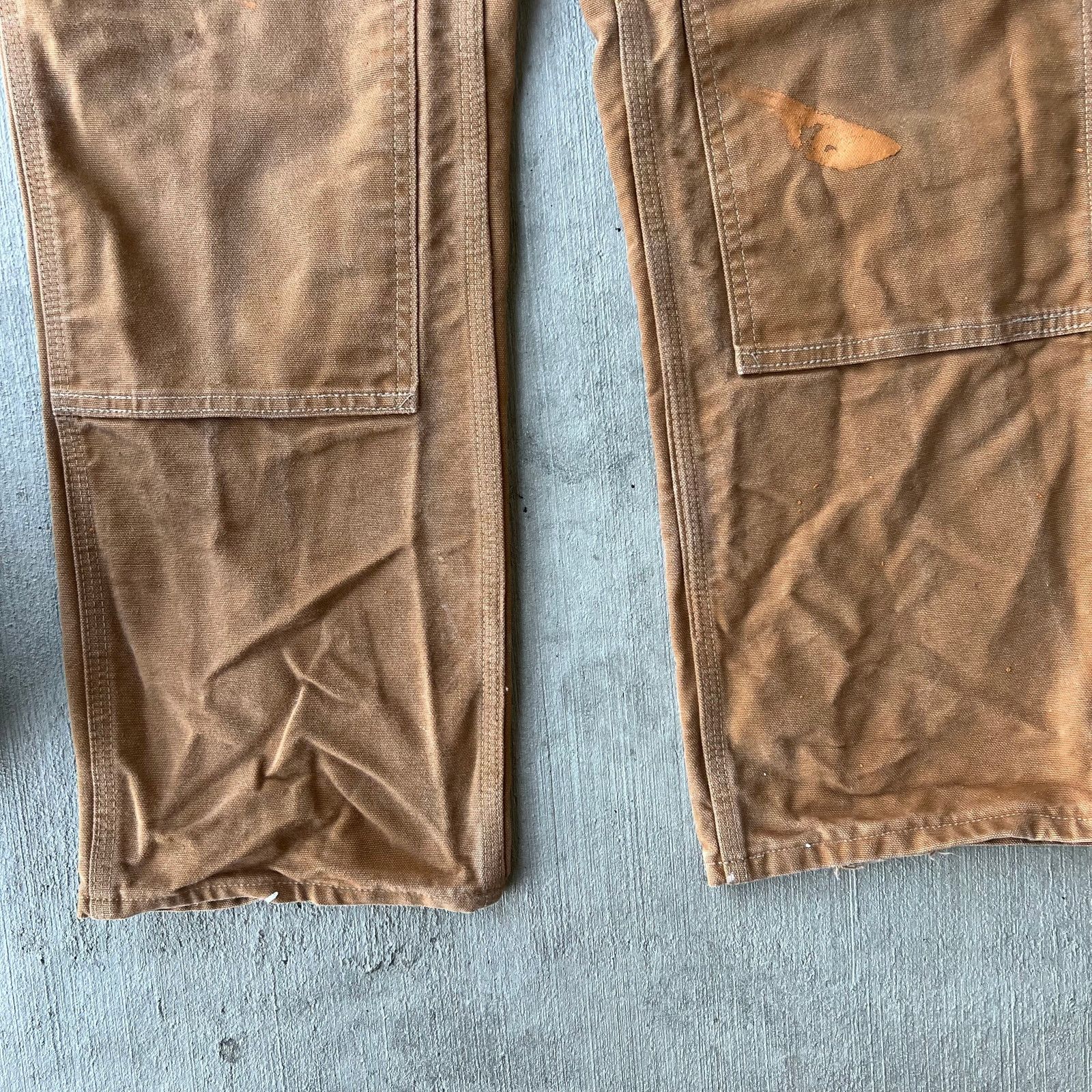 Carhartt × Vintage Carhartt brown double knee work wear carpenter pants Size US 30 / EU 46 - 8 Thumbnail