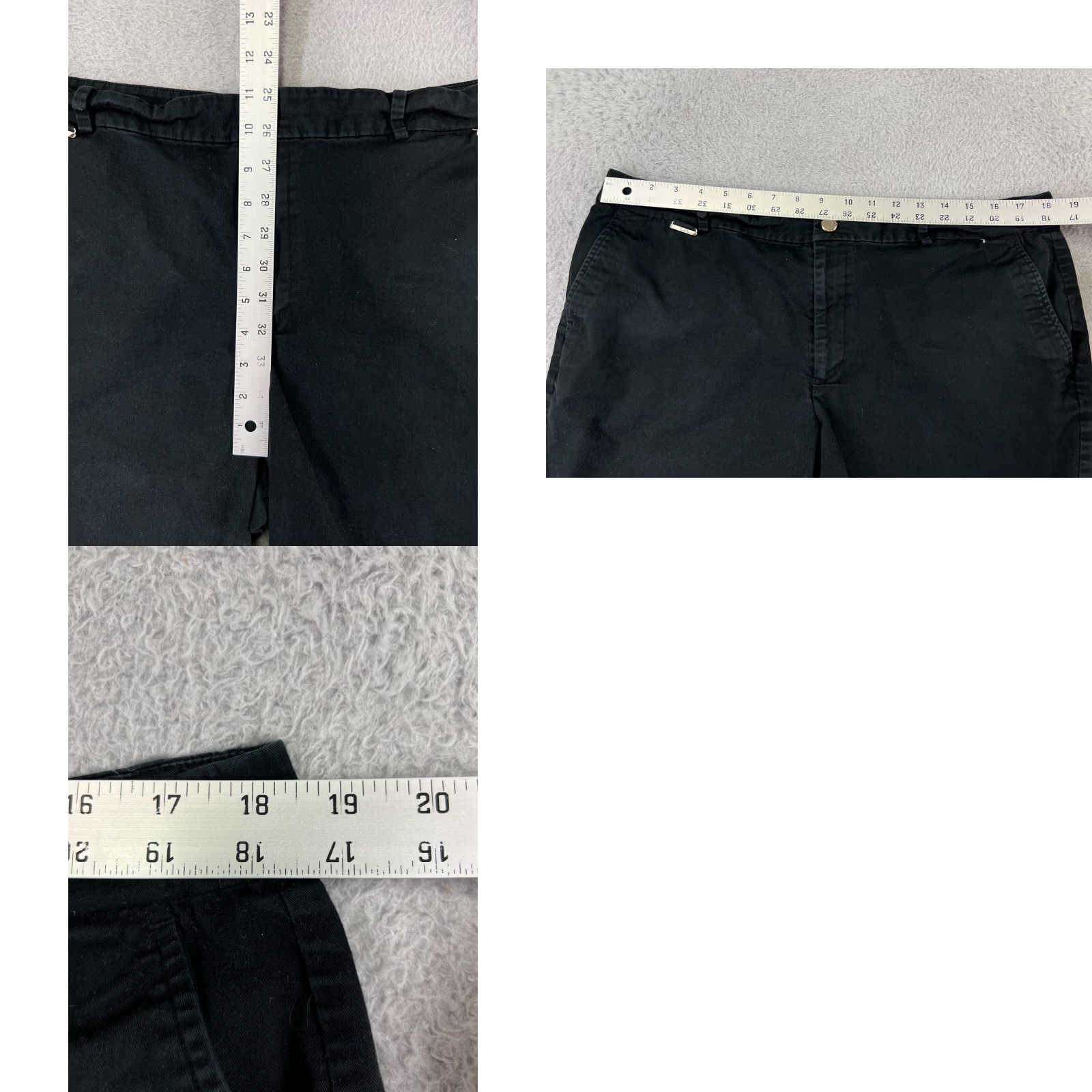 Ralph Lauren Lauren Ralph Lauren Shorts Women 16 Black LRL 100% Cotton Twill Hike Camp Size 38" / US 16 / IT 52 - 9 Thumbnail