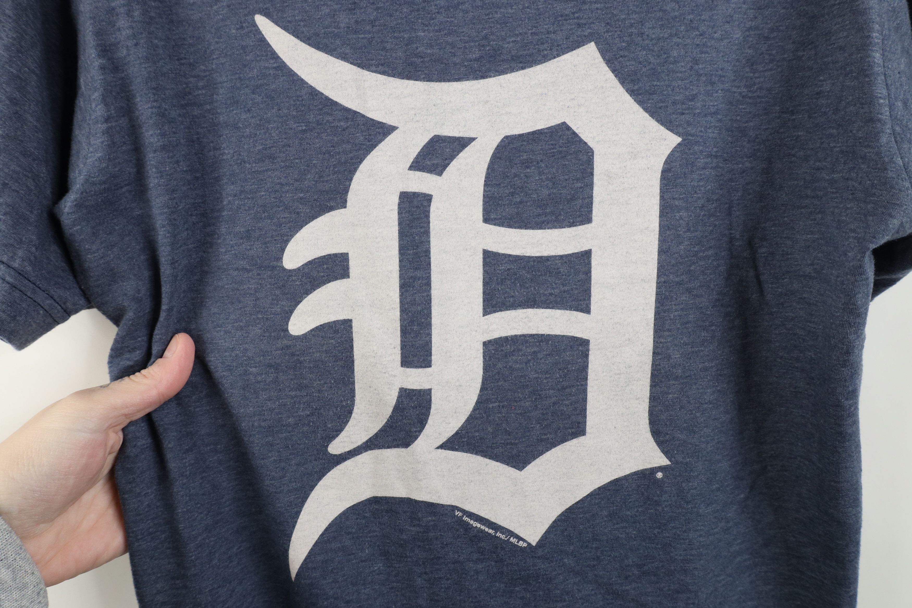 Vintage Vintage Y2K Old English D Detroit Tigers Baseball T-Shirt Size S / US 4 / IT 40 - 4 Thumbnail