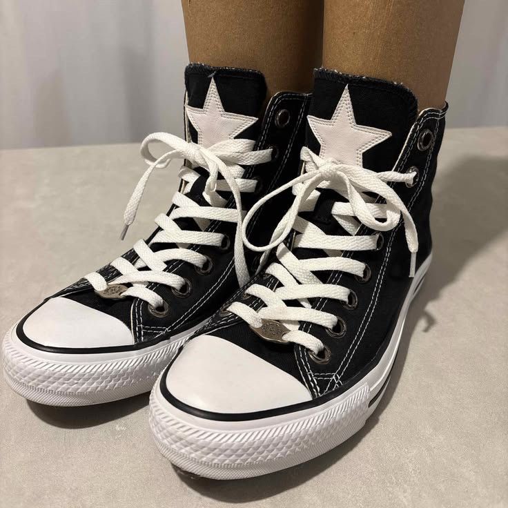 Chrome Hearts CH x Converse Star Patch Sneakers Size US 8 / EU 41 - 1 Thumbnail