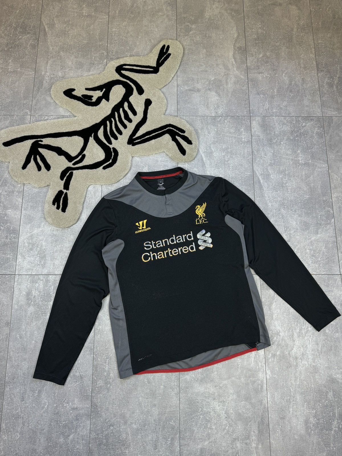 Vintage Mens Vintage Warrior Liverpool FC Long-sleeve T-shirt jersey Size US M / EU 48-50 / 2 - 1 Thumbnail