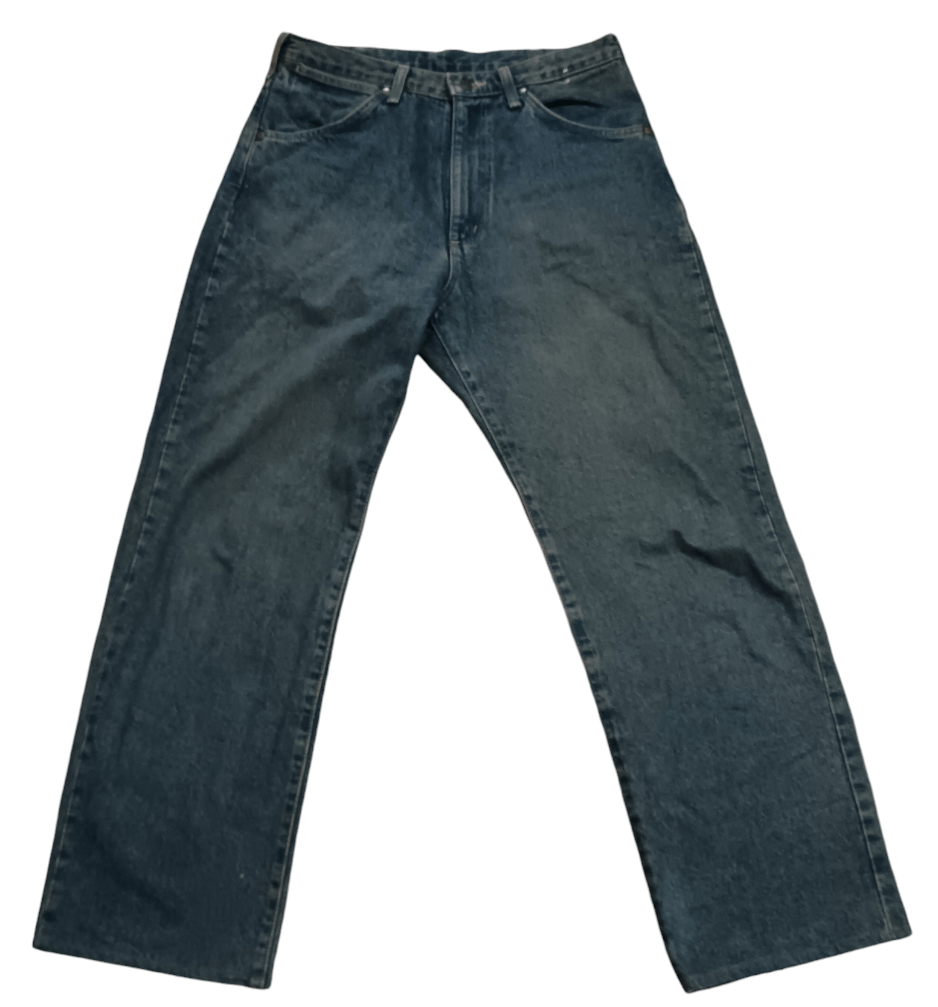 Wrangler VINTAGE WRANGLER SELVEDGE MUD WASH JEANS Size US 32 / EU 48 - 1 Thumbnail