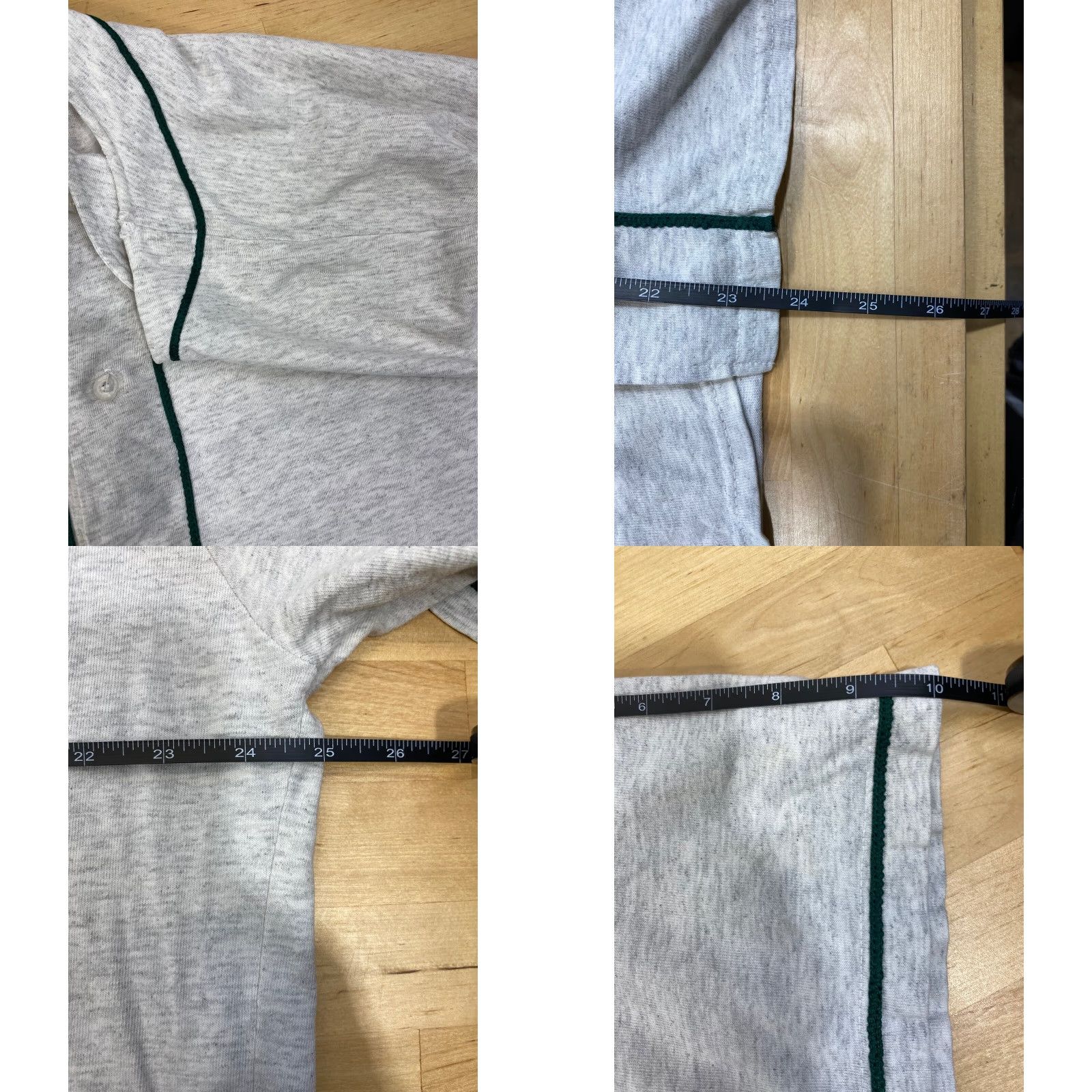Vintage VINTAGE Nu Sport Athletic Wear Baseball Jersey Single Stitch Size XL Gray 1990s Size US XL / EU 56 / 4 - 8 Thumbnail