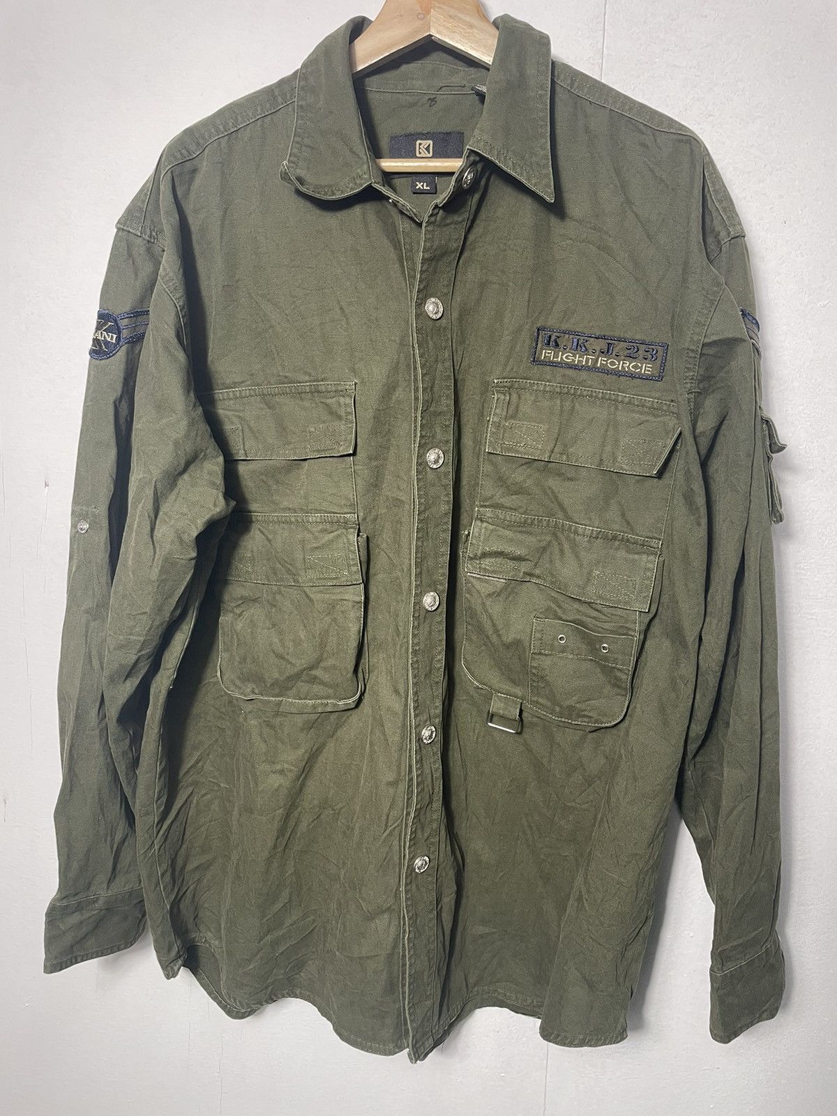 Karl Kani Karl Kani Army Shirt Look A Like Size US XL / EU 56 / 4 - 2 Thumbnail