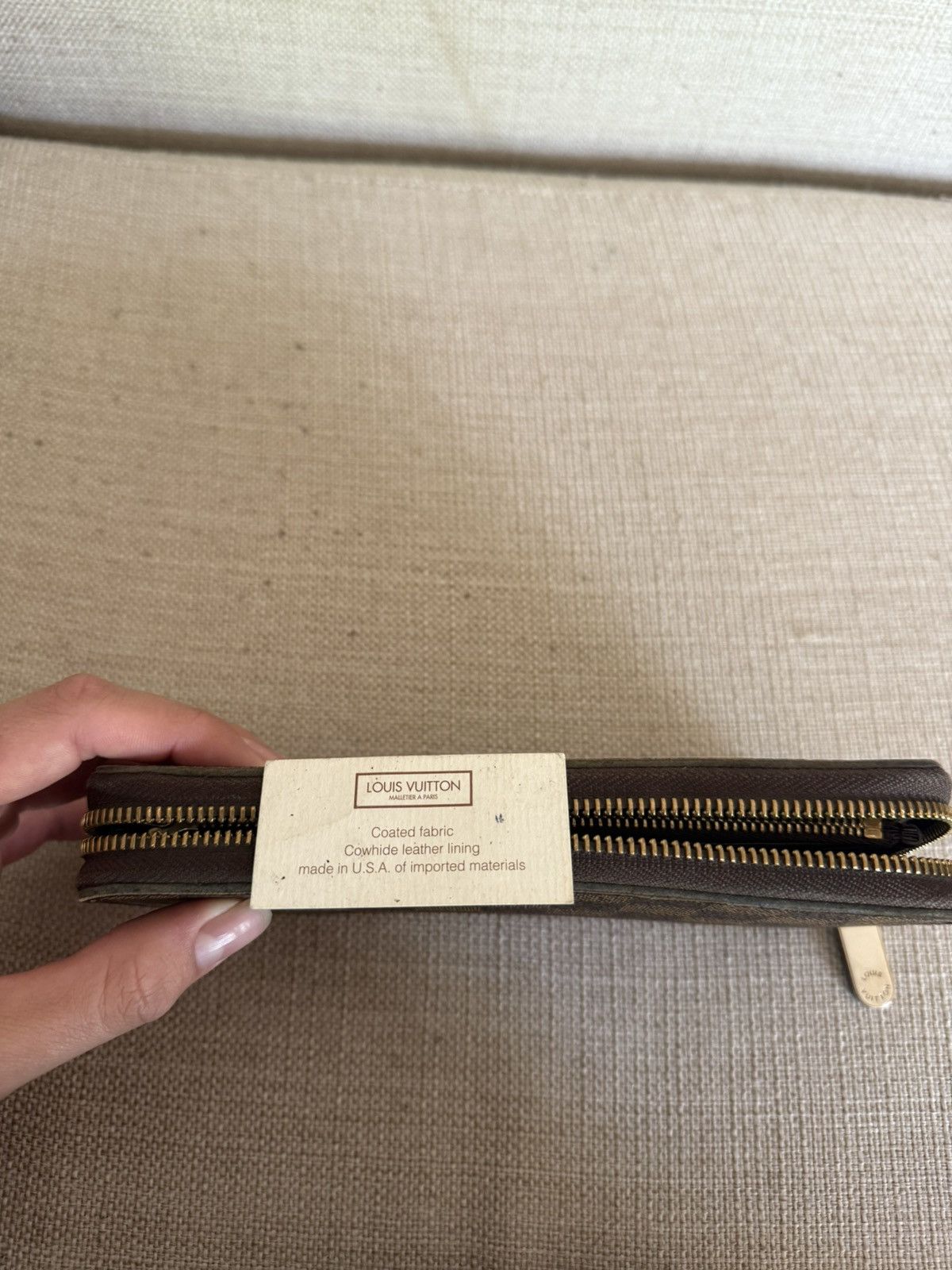 Louis Vuitton Louis Vuitton womens damier ebene zippy wallet Size ONE SIZE - 4 Thumbnail