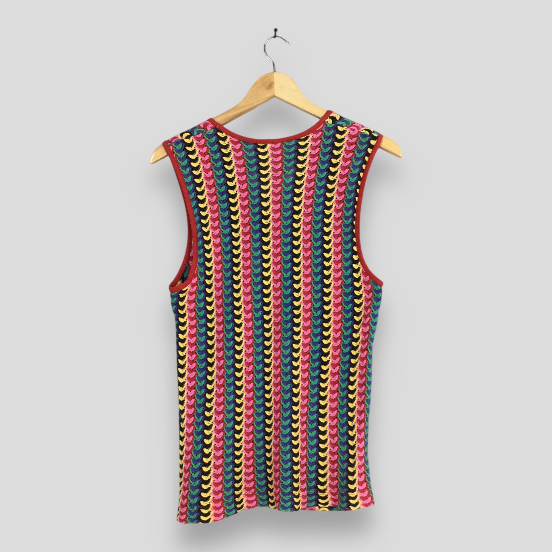 United Colors Of Benetton Squiggle Knit Dress Stretch M