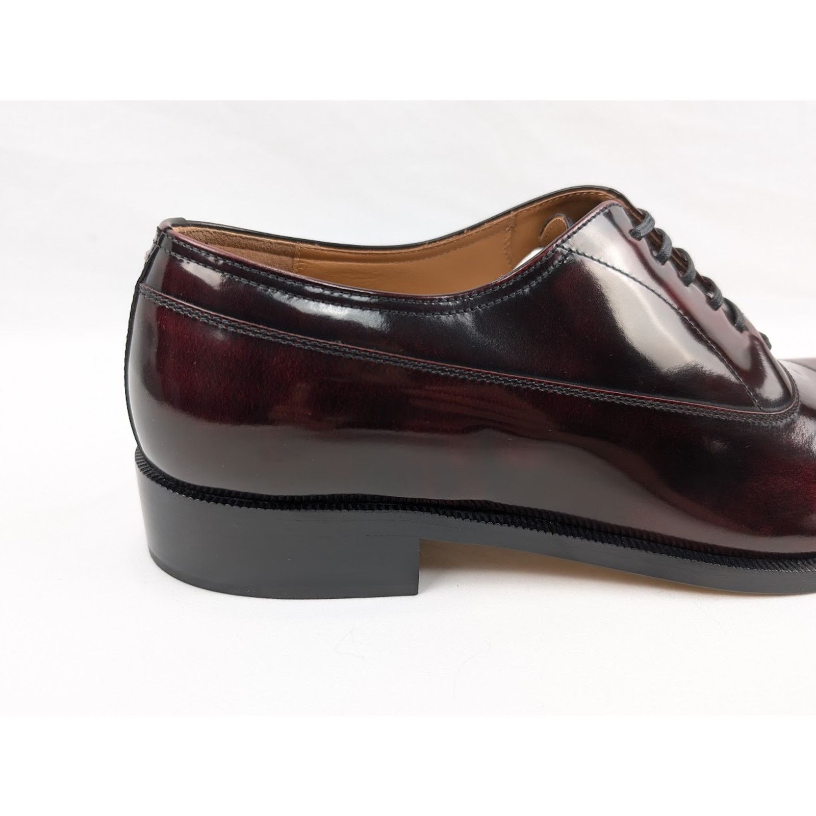 Maison Margiela o1rshd1 Q:2 / Lace-Up Derby Shoes in Bordeaux Size US 13 / EU 46 - 4 Thumbnail