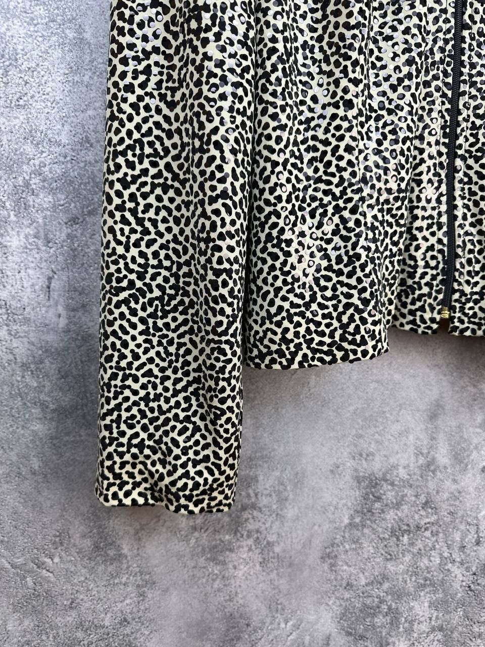 Joseph Ribkoff Joseph Ribkoff Leopard Sequin Full Zip Jacket Ribkoff Trends Size L / US 10 / IT 46 - 6 Thumbnail