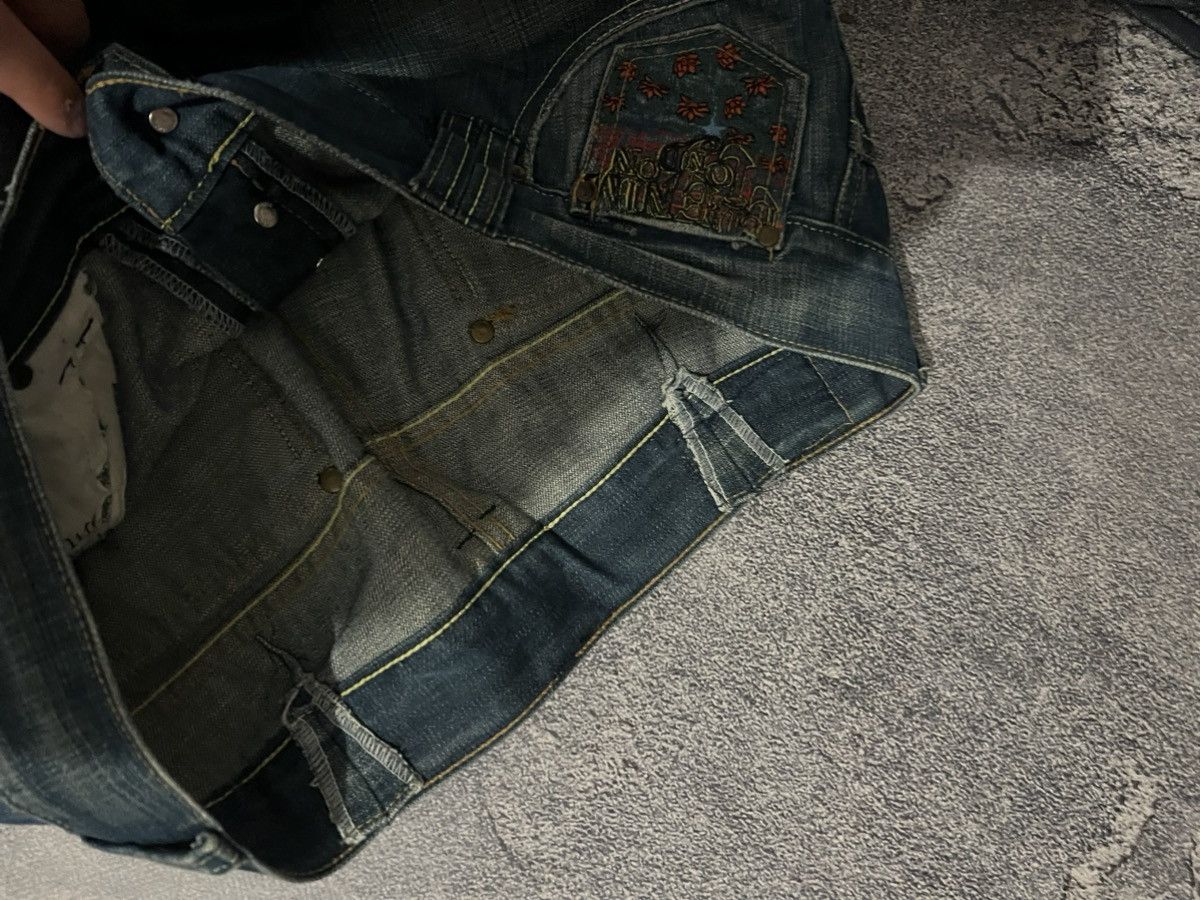 Vintage Vintage Embroidered Jeans Faded / Underground Slim Fit Swag Size US 35 - 9 Thumbnail