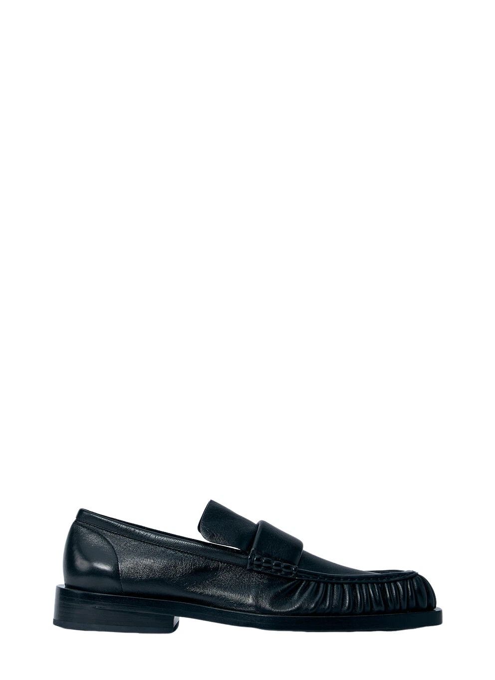 Jil Sander JIL SANDER Black Leather Loafers New & Authentic Size US 5.5 / EU 38 - 1 Thumbnail