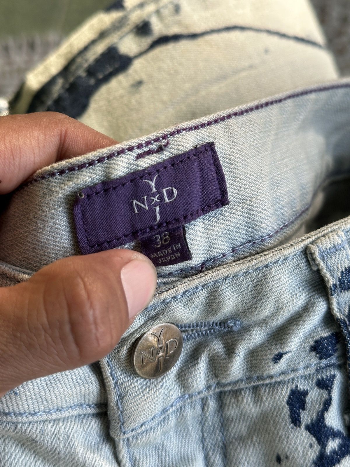 Japanese Brand Art Style 💥 Nydj Hystric Glamour Style 💥 Size US 30 / EU 46 - 6 Thumbnail