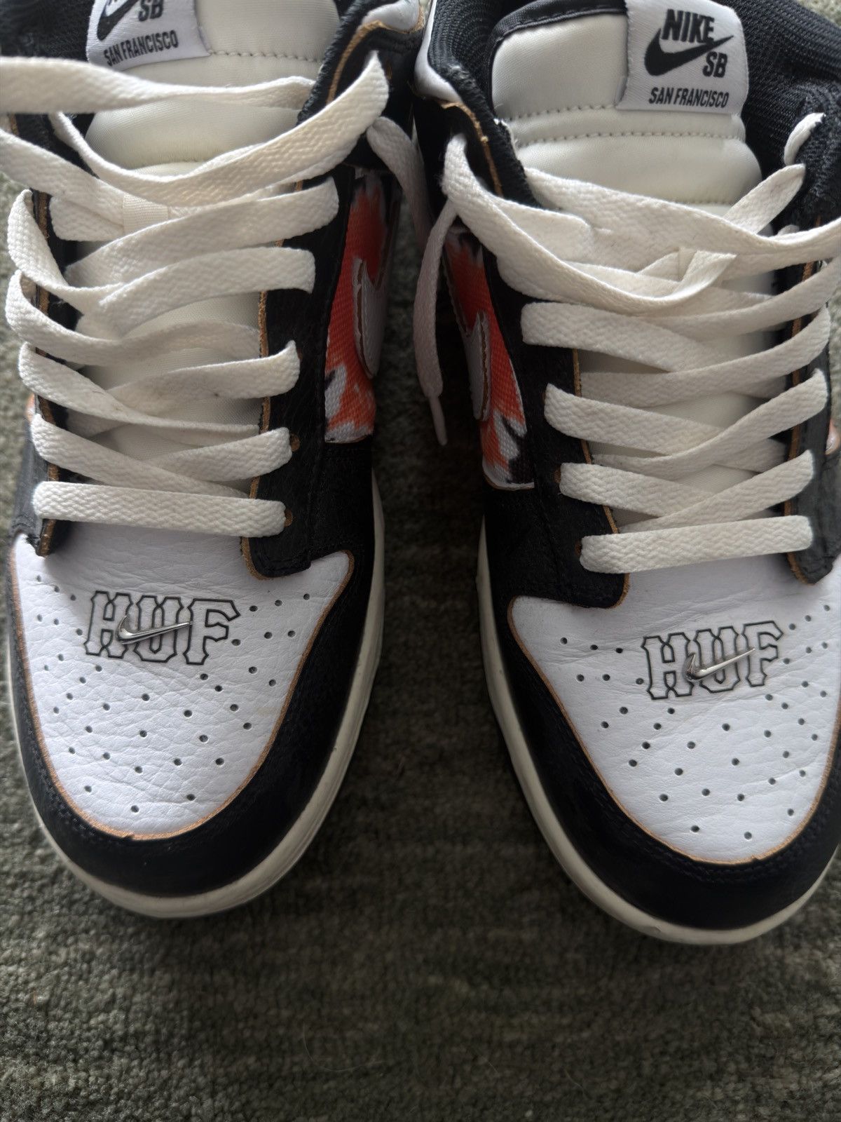 Huf × Nike HUF X NIKE DUNK LOW SAN FRAN Size US 9.5 / EU 42-43 - 6 Thumbnail