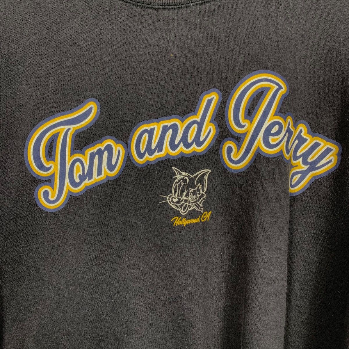 Cartoon Network DISCUS ATHLETIC TOM AND JERRY BIG LOGO SWEATSHIRTS #1684-C75 Size US L / EU 52-54 / 3 - 10 Thumbnail