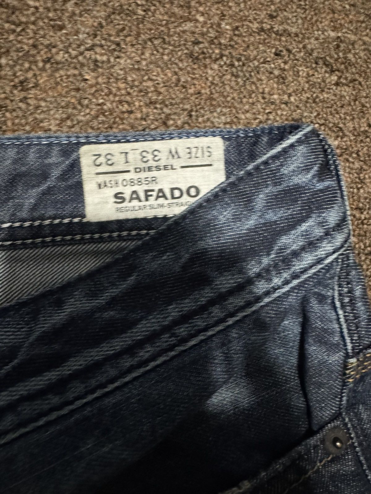 Diesel Diesel denim size W 33 L 32 Size US 33 - 4 Thumbnail