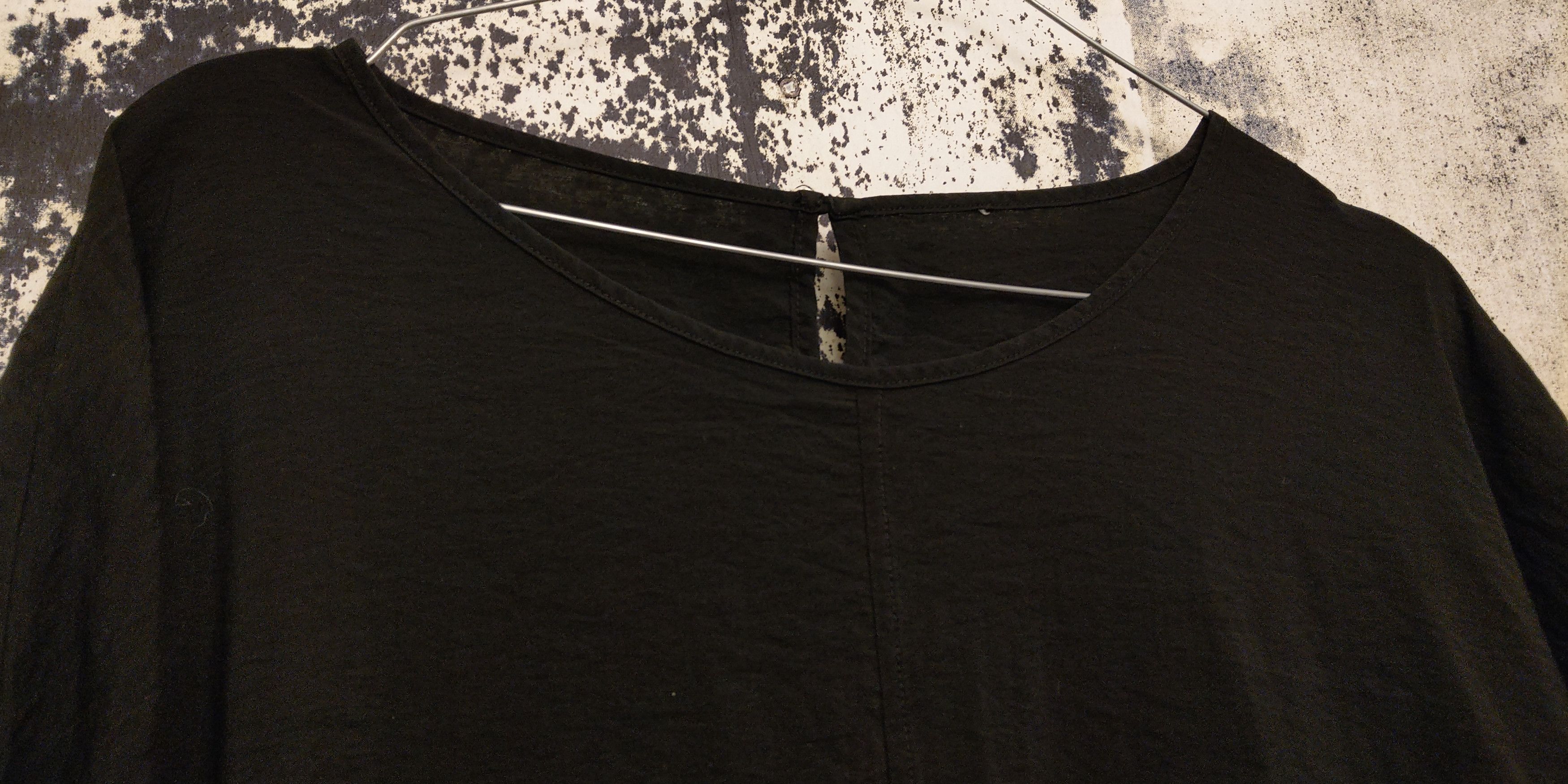 Vintage Vintage Boxy Goth Shirt Noir Darkfashion Alt Minimalist Neo Size US XL / EU 56 / 4 - 11 Thumbnail