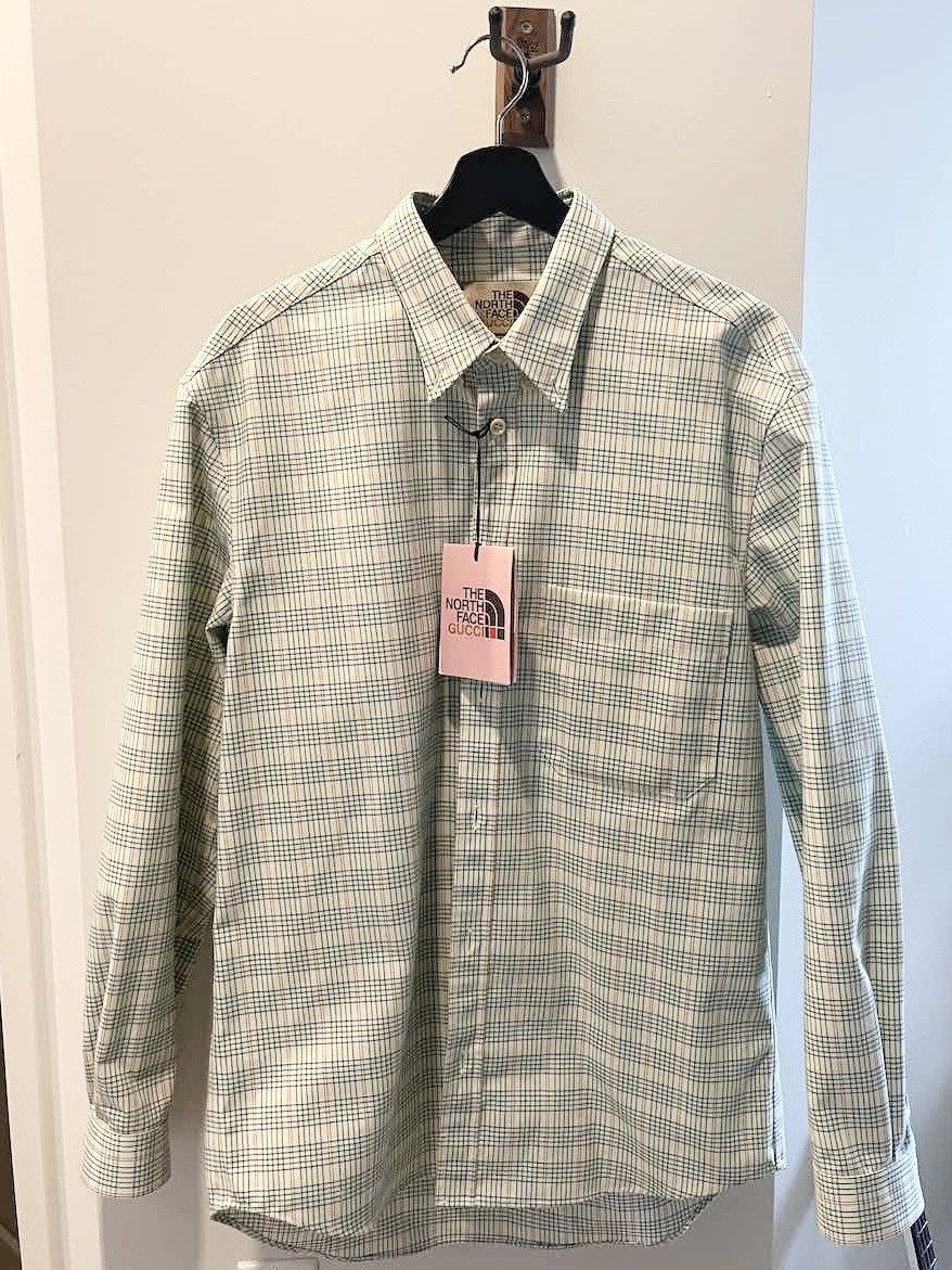 Gucci × The North Face ARCHIVAL! Gucci x The North Face Oversized Oxford Shirt Size US M / EU 48-50 / 2 - 1 Thumbnail
